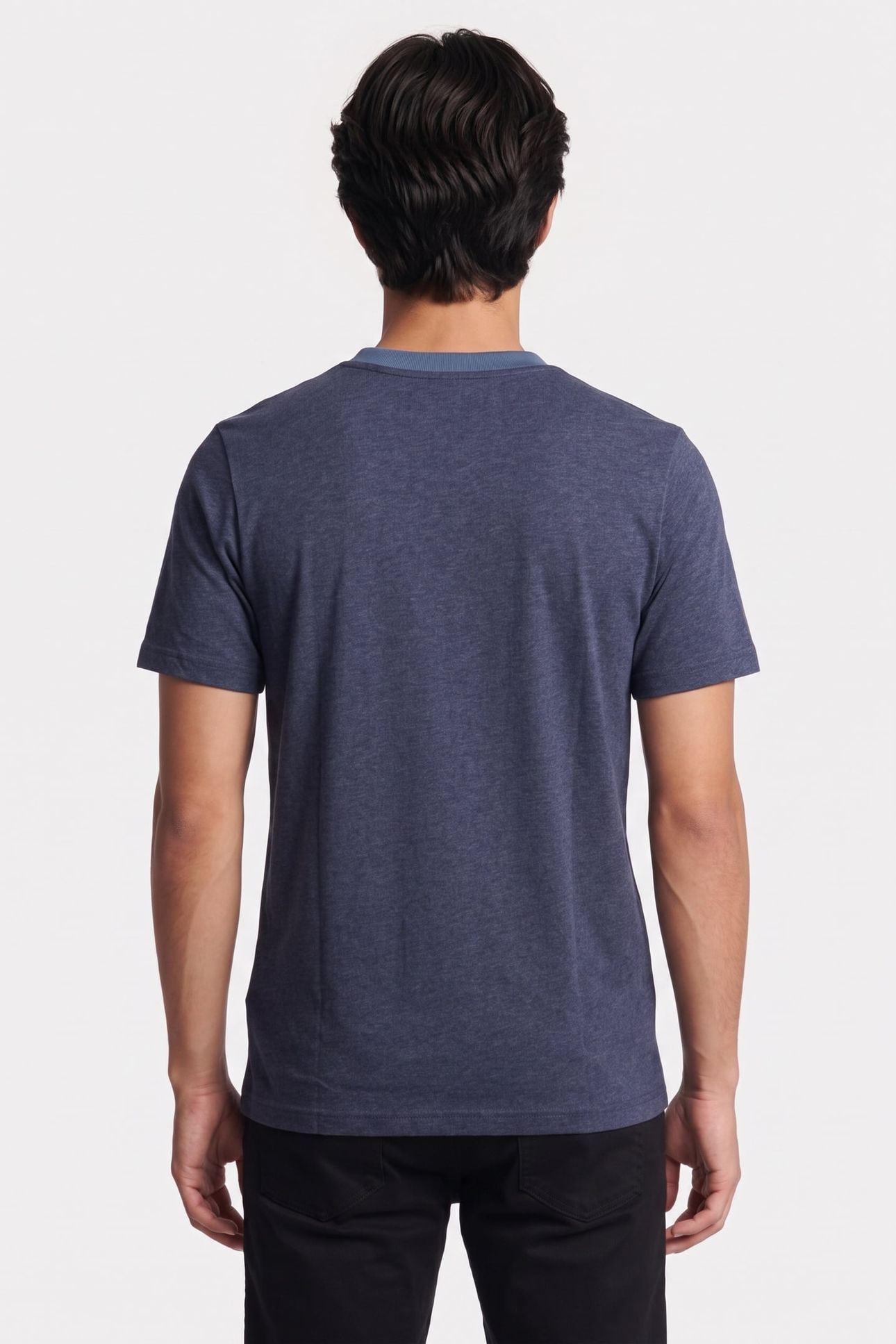 UNISEX SPORTSWEAR SEASONAL ESSENTIAL MELANGE TEE LEGEND INK 2