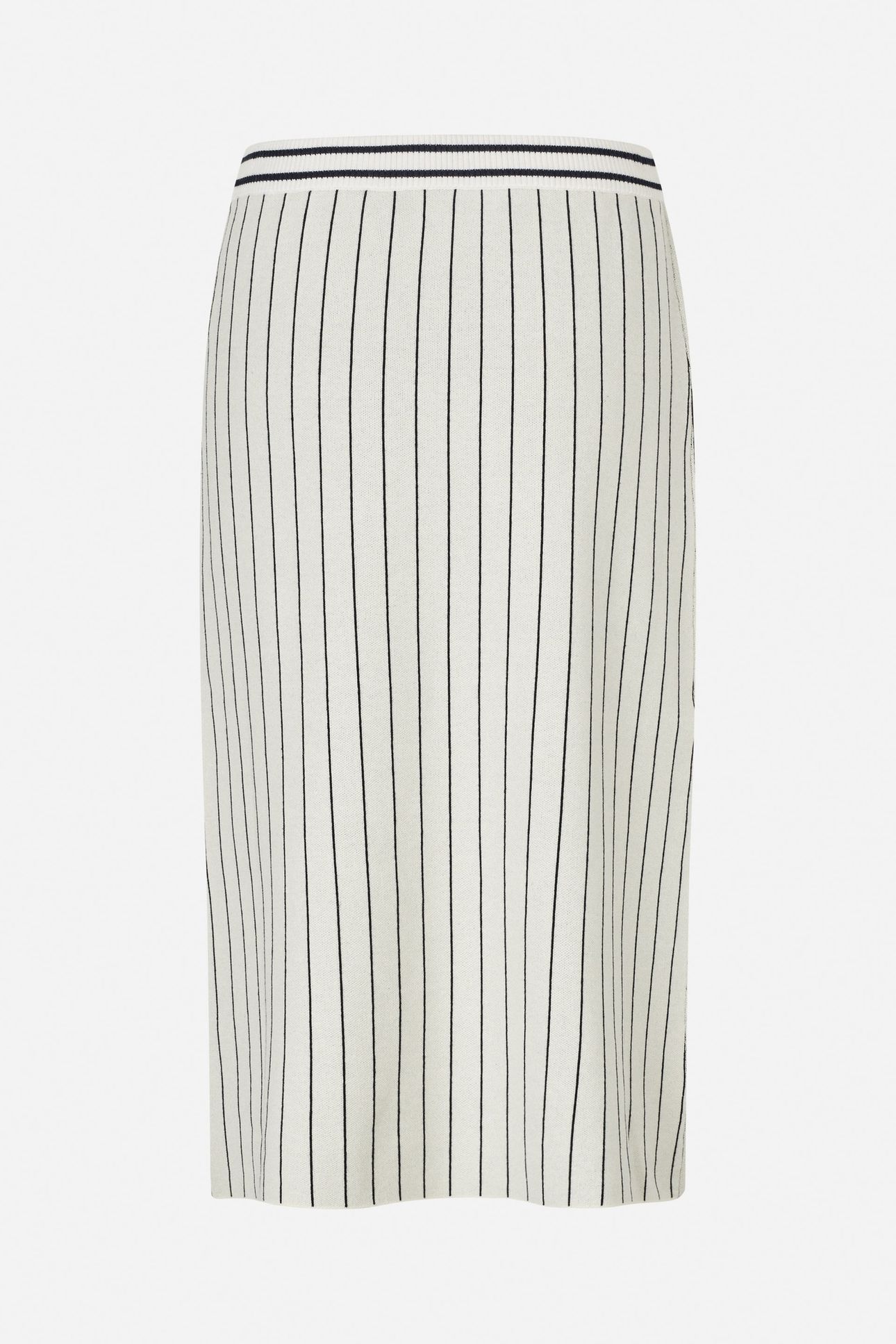 CELIE SKIRT CREME NAVY STRIPE 4