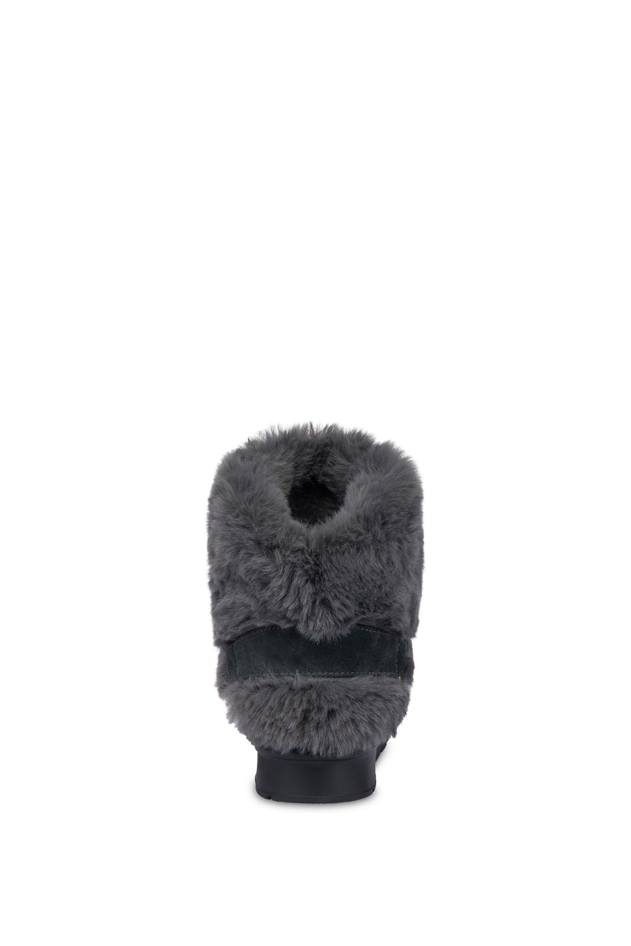 SOFT FABRIC ANKLE BOOTS GREY 4