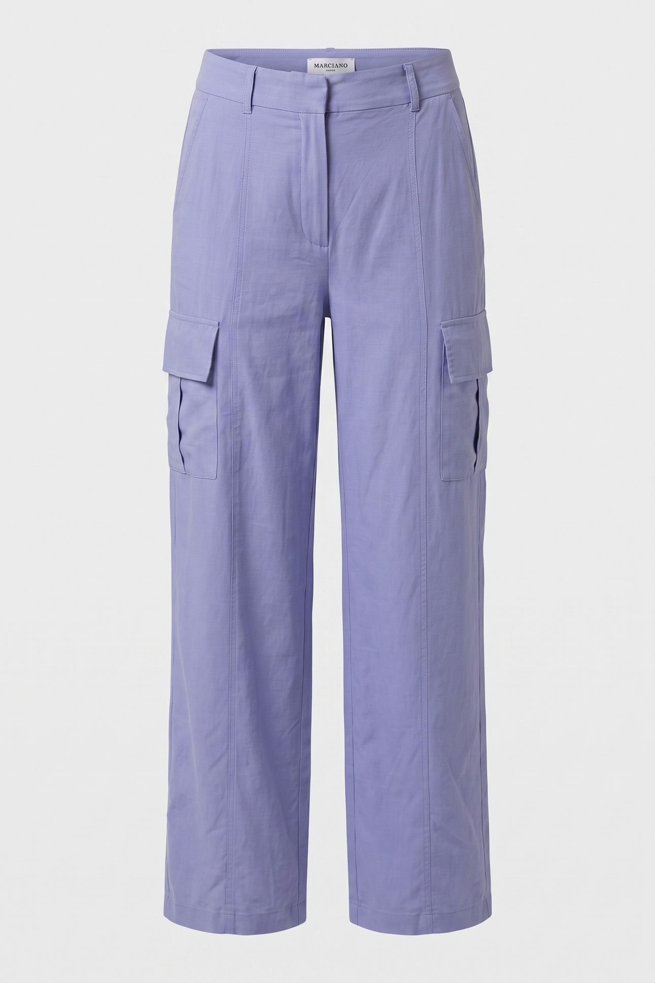 LA JUDE CARGO TROUSER BLUE 3