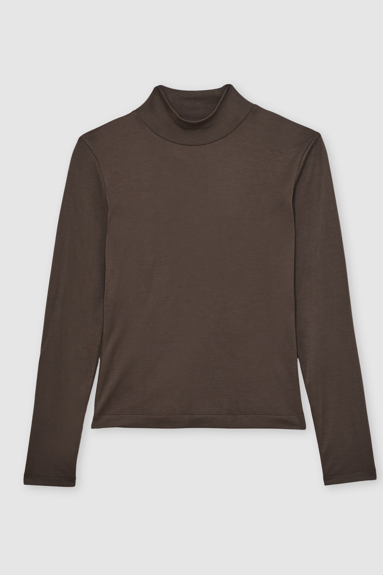 FUNNEL NECK TOP KHAKI GREEN 4