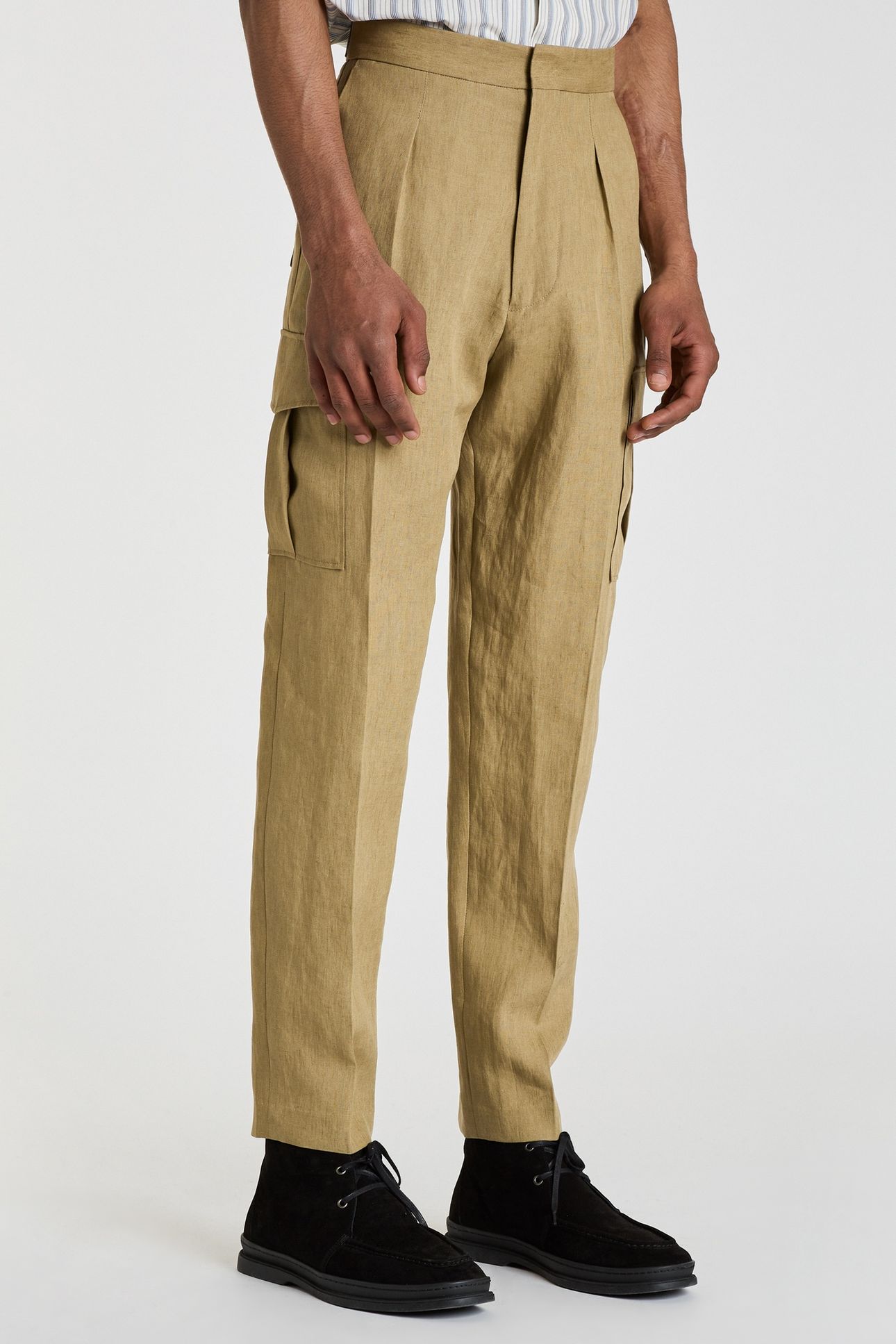 GENTS CARGO TROUSER OLIVE GREEN 1