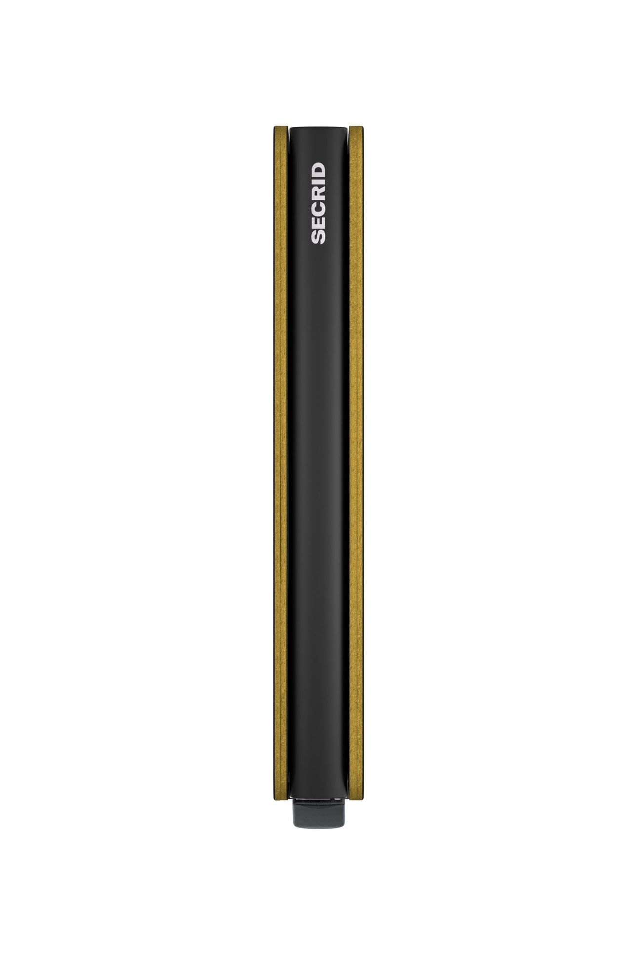 UNISEX SLIMWALLET MATTE BLACK & OCHRE 5