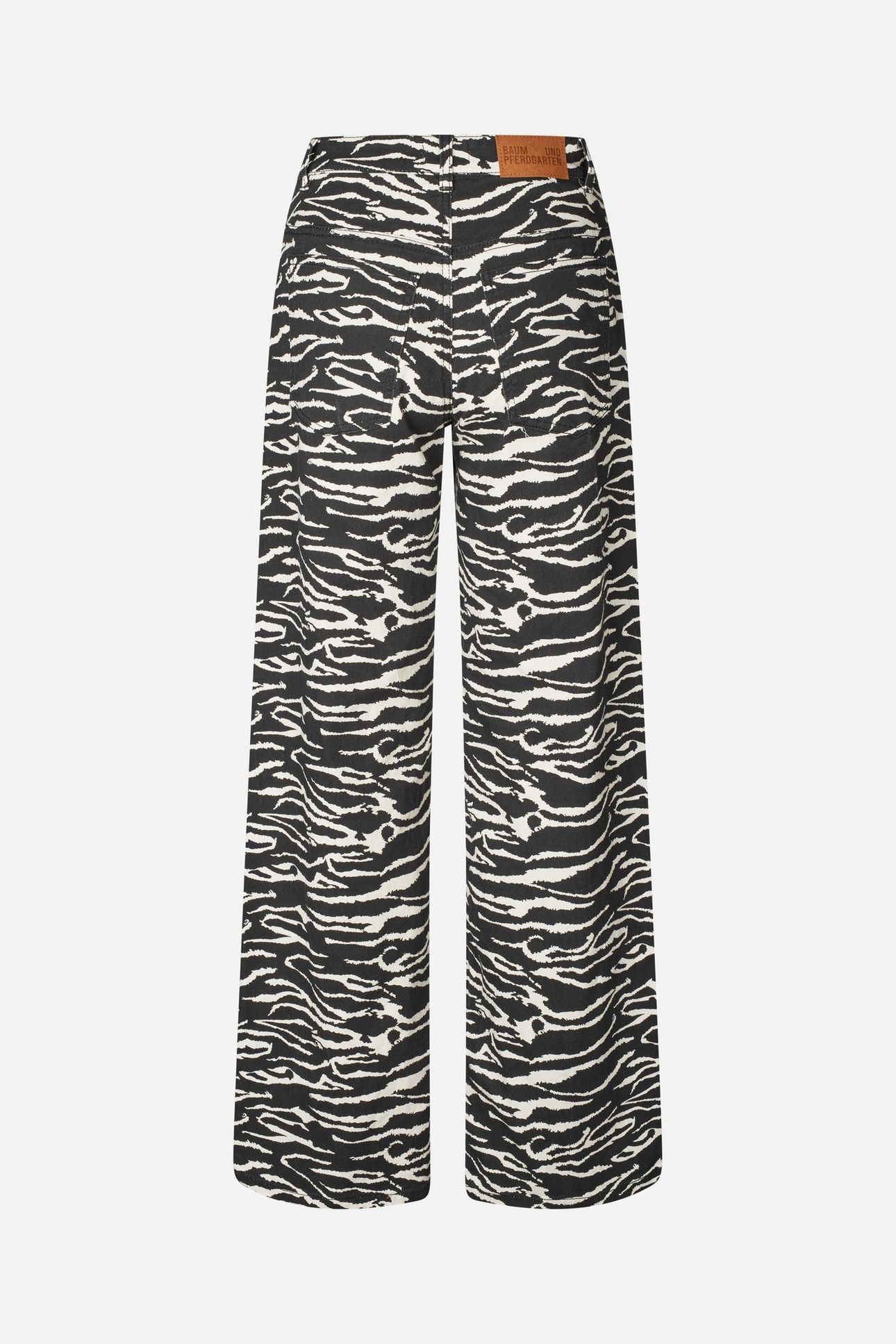 NICETTE PANTS BLACK WHISPER ZEBRA 5