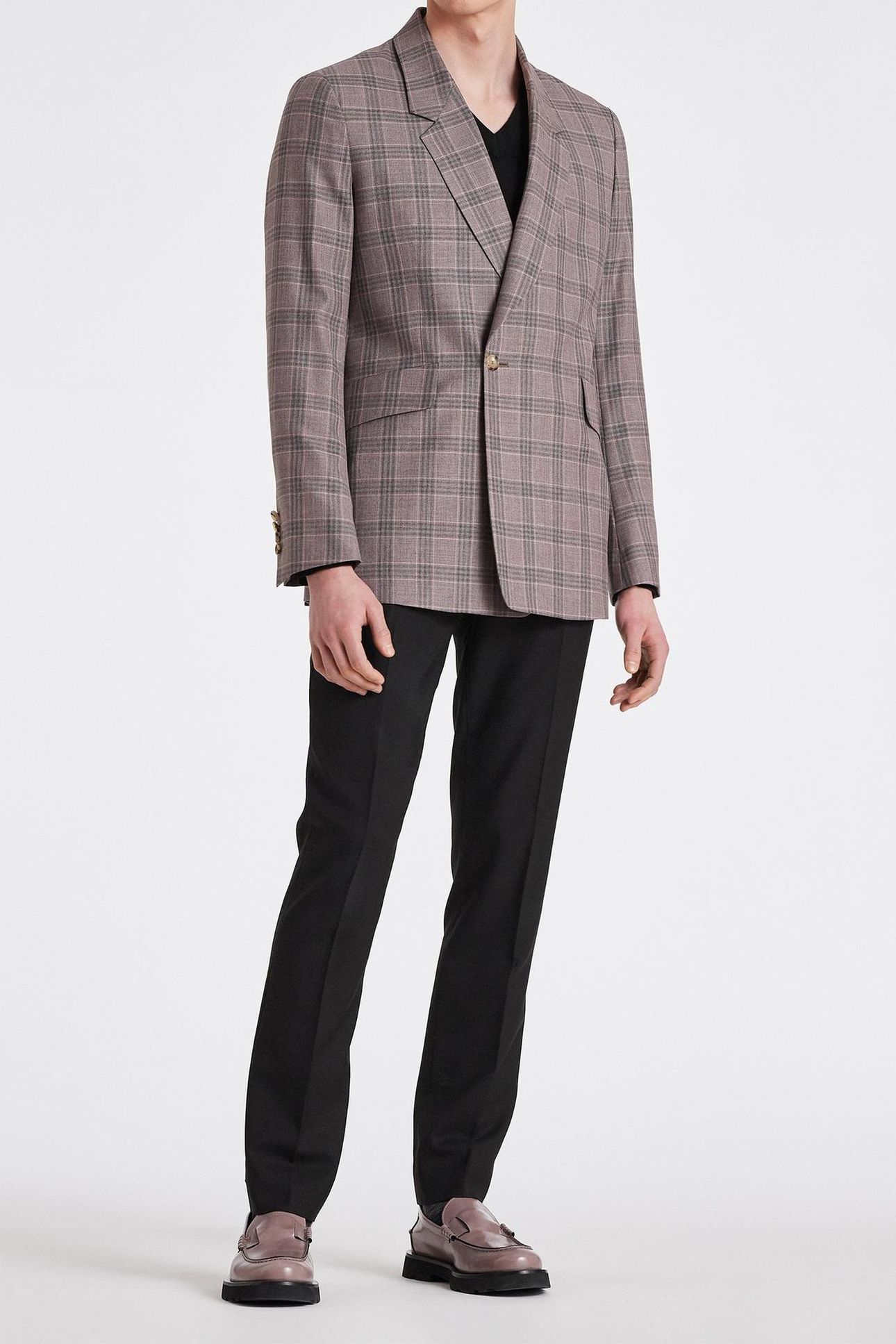 GENTS SLIM FIT TROUSER BLACK 8