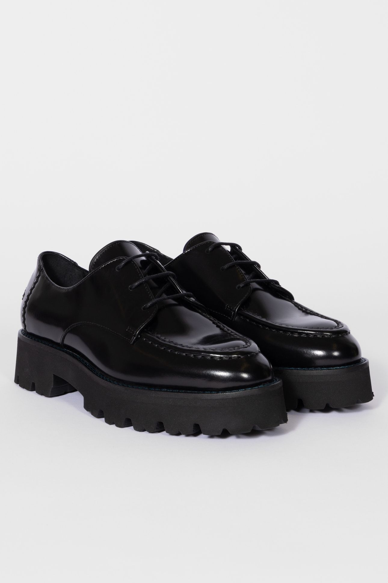 WOMENS SHOE ASPEN BLACK HIGH SHINE BLACK 2