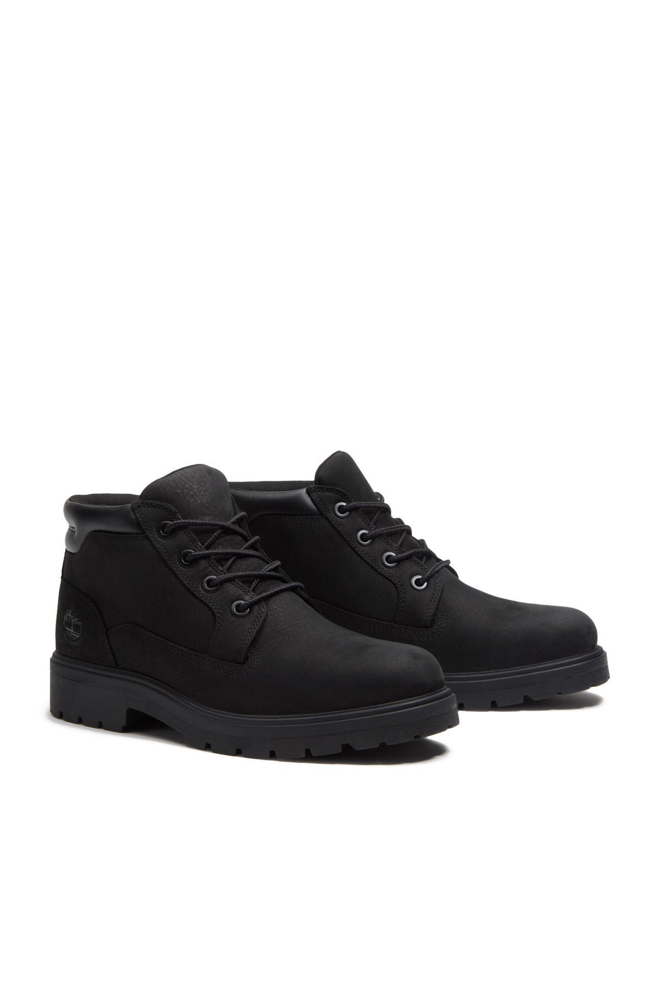 MID LACE UP WATERPROOF CHUKKA BOOT BLACK NUBUCK 2