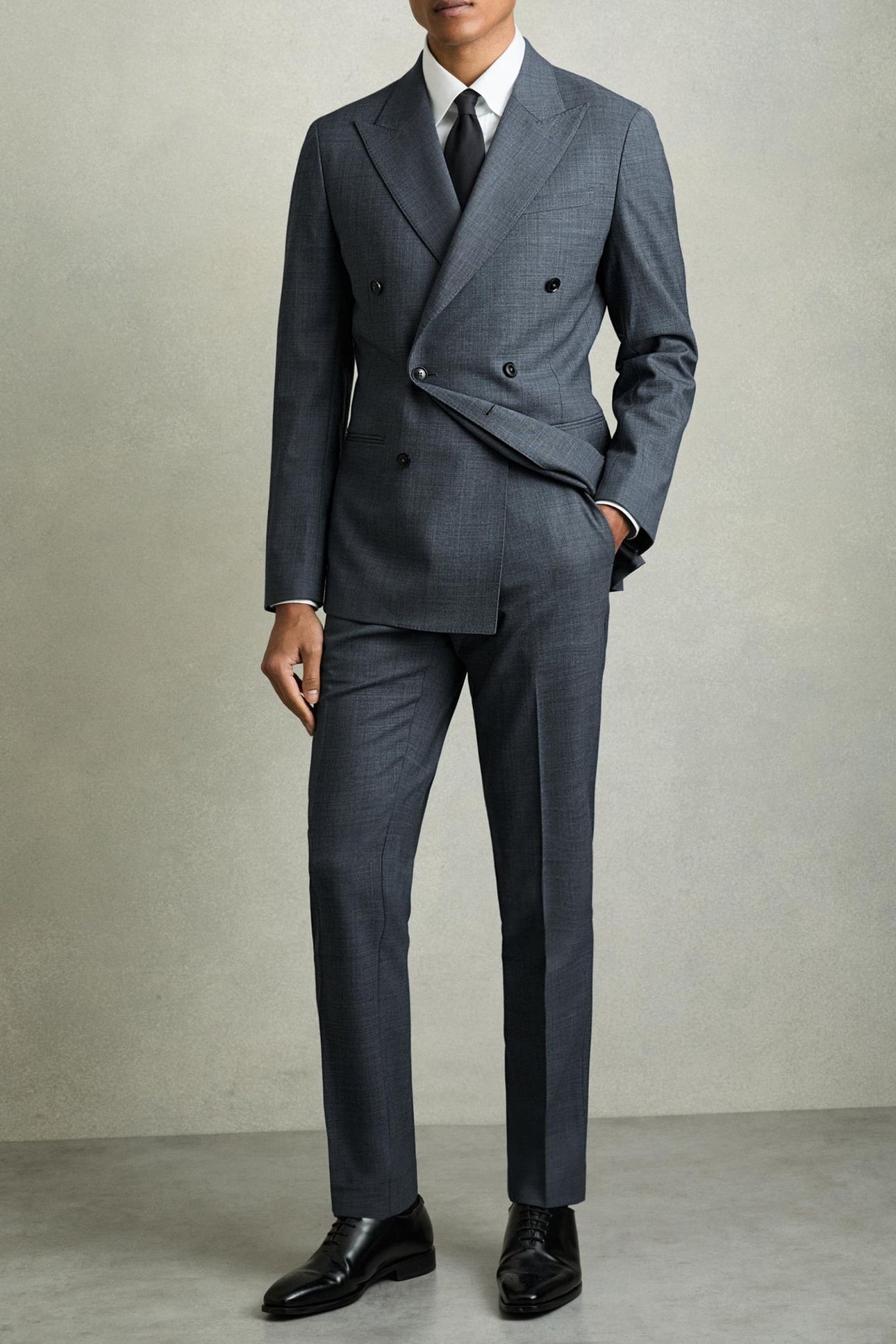 TEXTURED MIXER TROUSER AIRFORCE BLUE 1