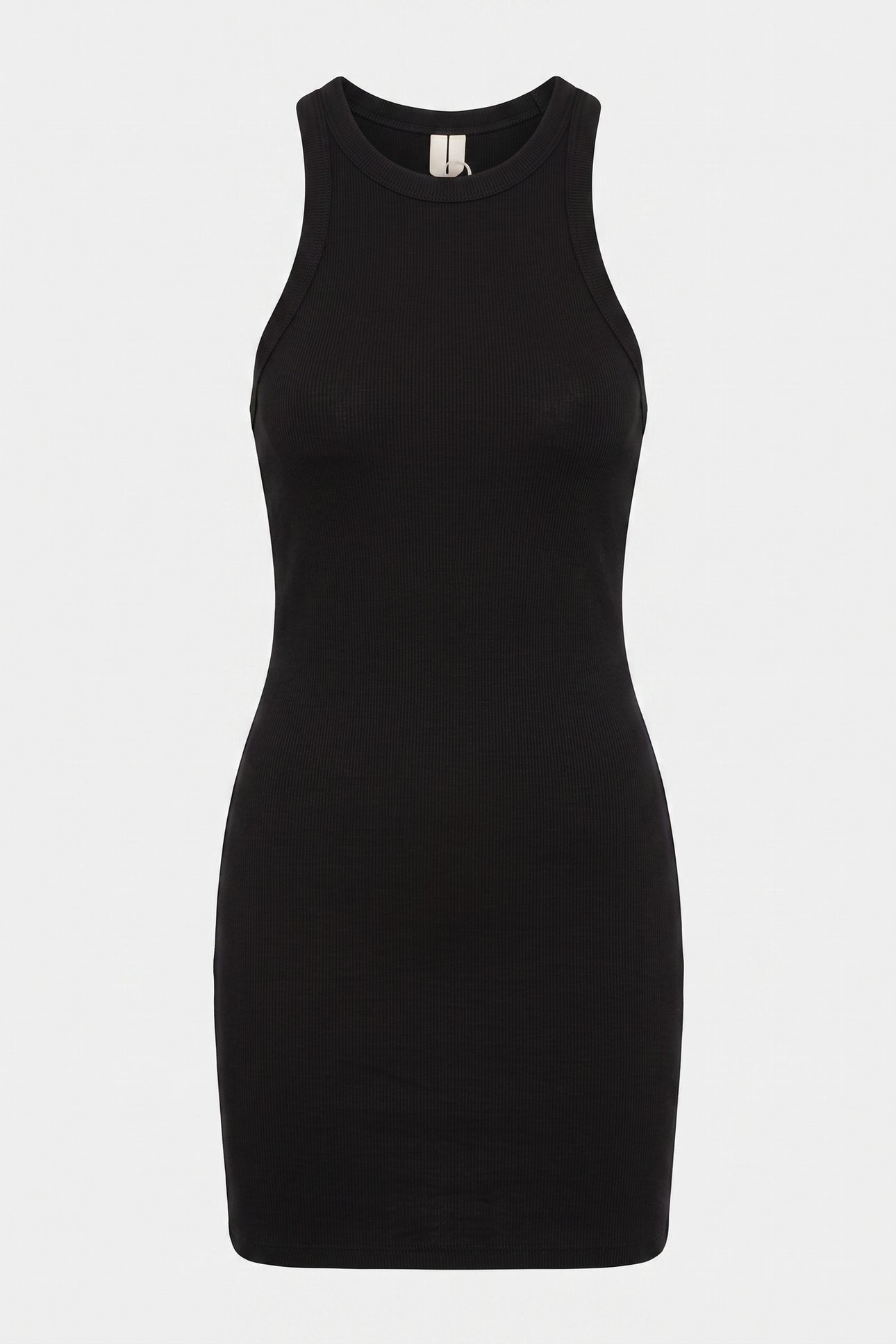 NAHARA CO RIB DRESS BLACK 3