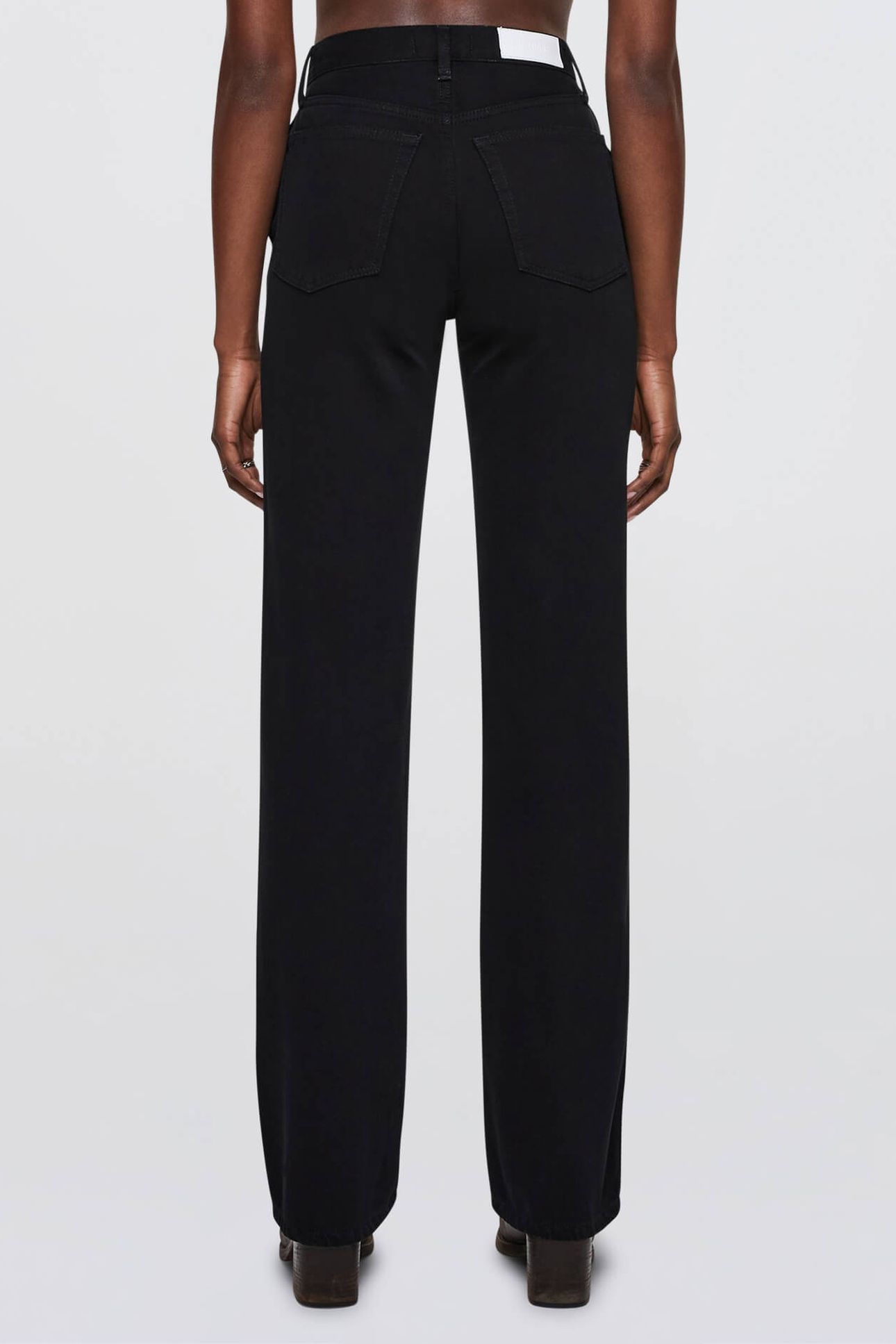 90S HIGH RISE LOOSE BLACK 2