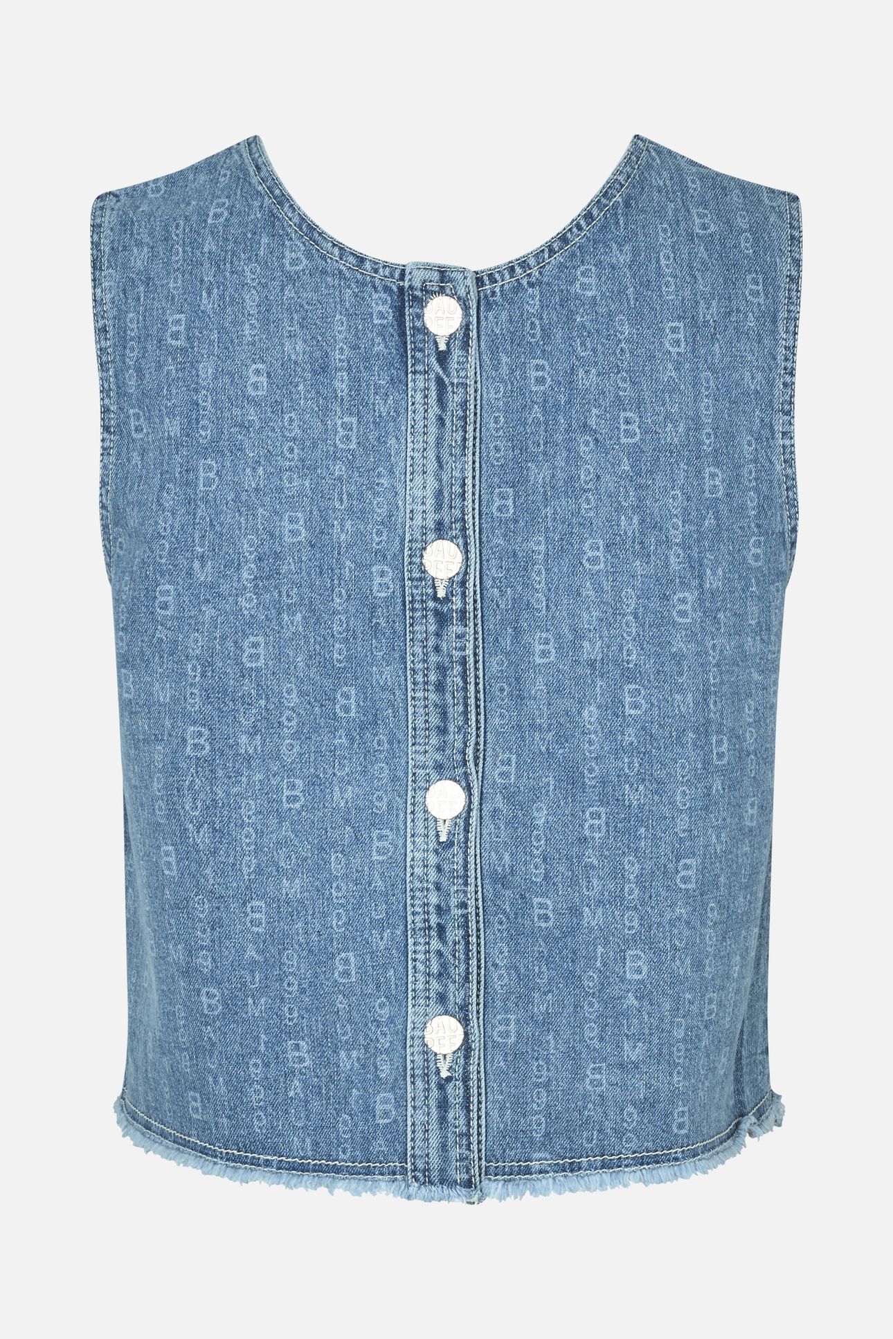 MADINE BLOUSE 99 DENIM BLUE 4