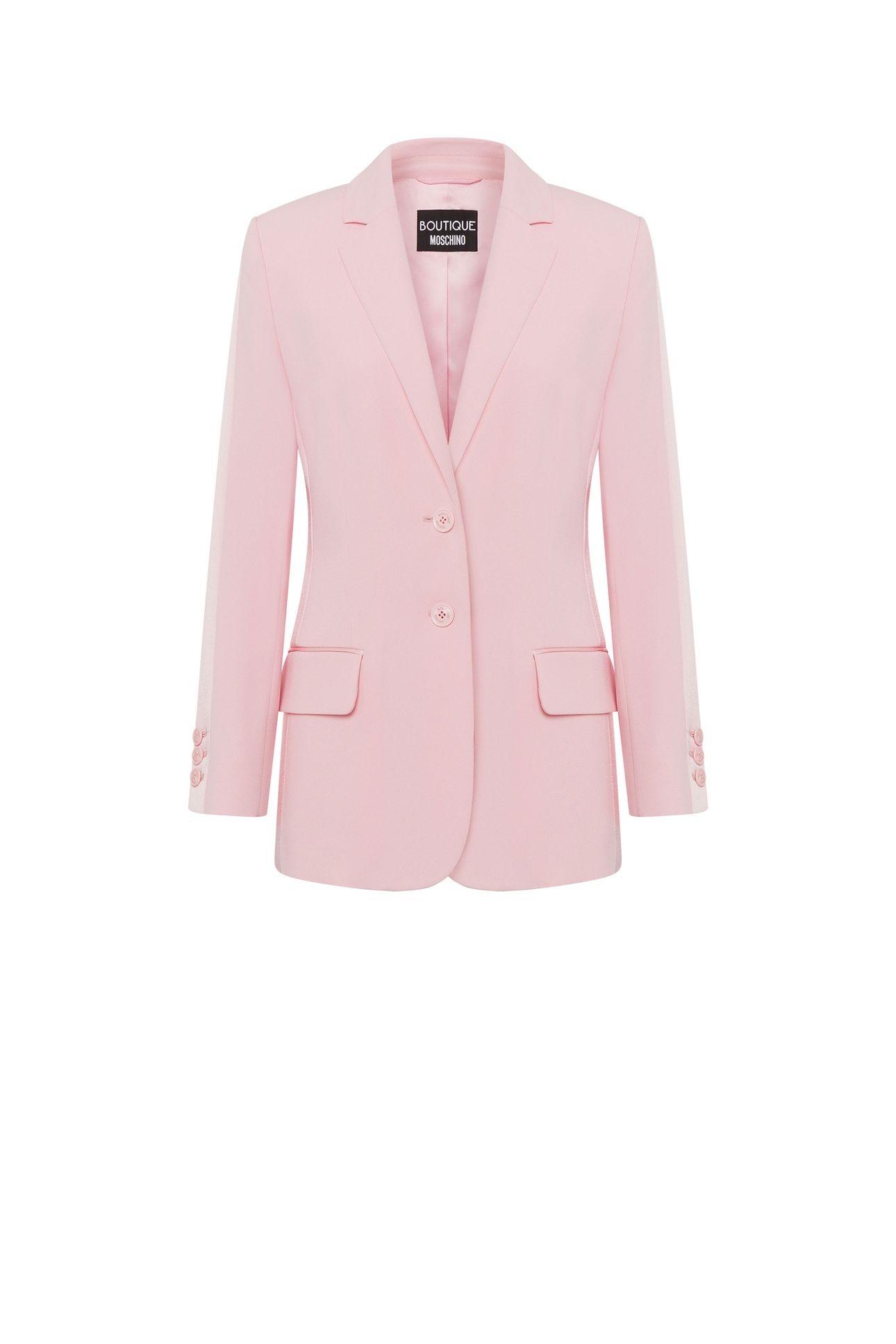 STRETCH ENVER SATIN JACKET PINK 3