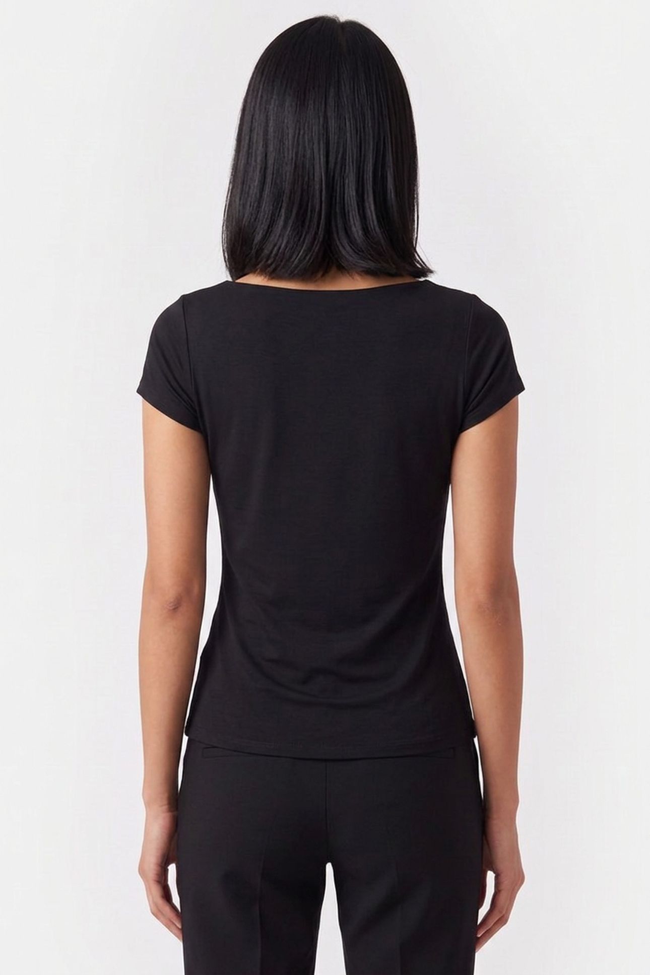 SS CUT-OUT JOEY TOP JET BLACK A996 2