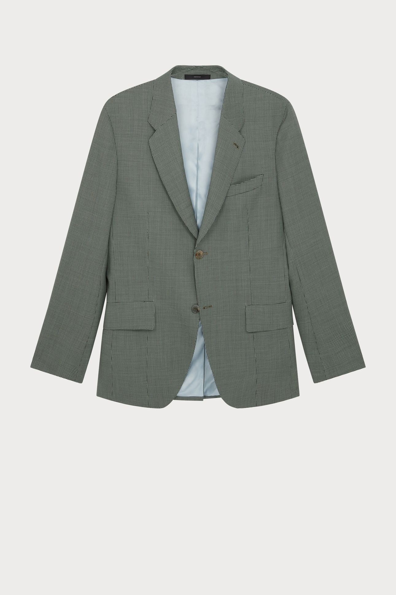 MENS 2 BUTTON JACKET GREEN 4
