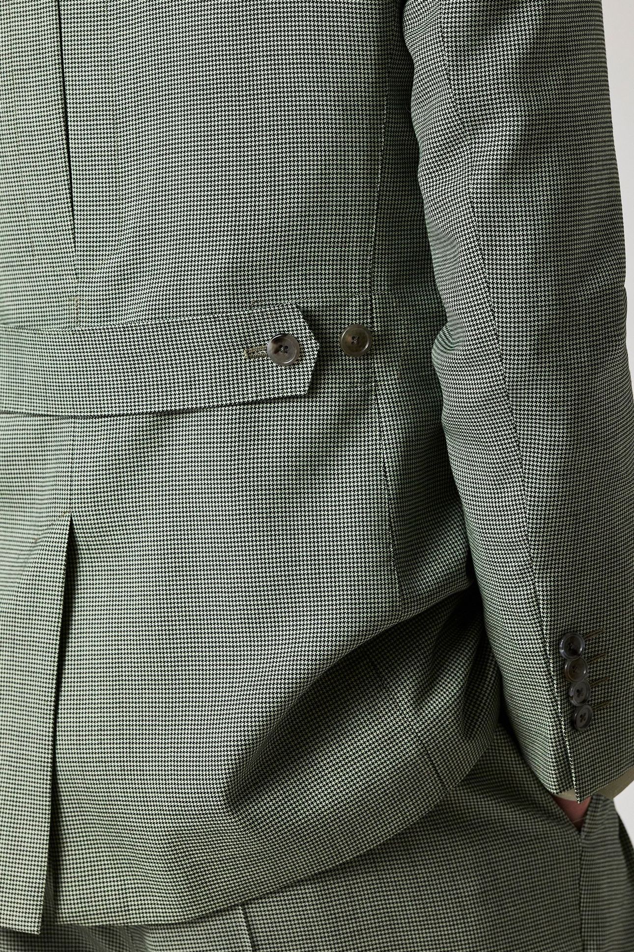 MENS 2 BUTTON JACKET GREEN 3