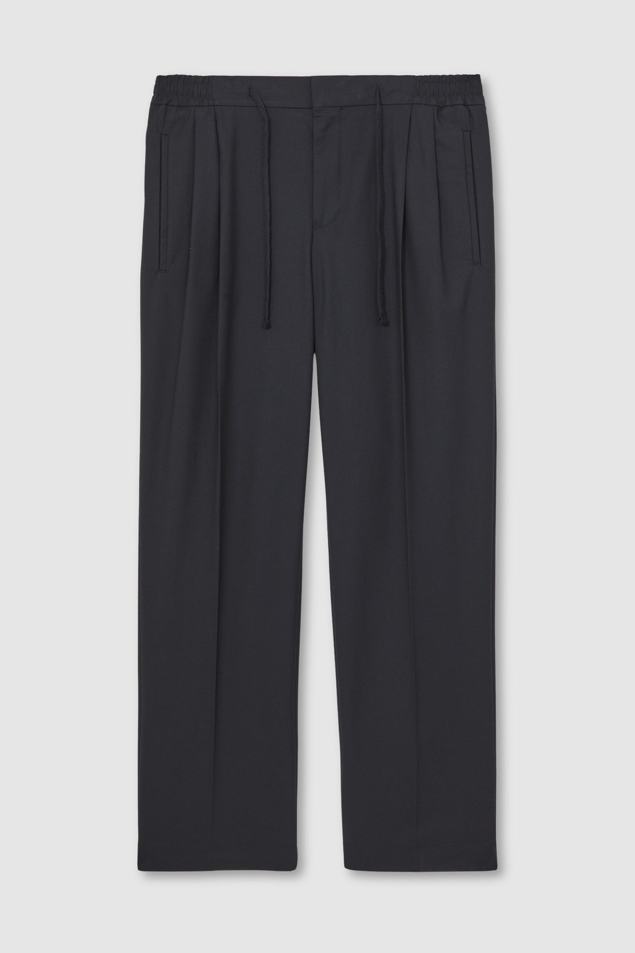 RELAXED TWILL TROUSER NAVY 4