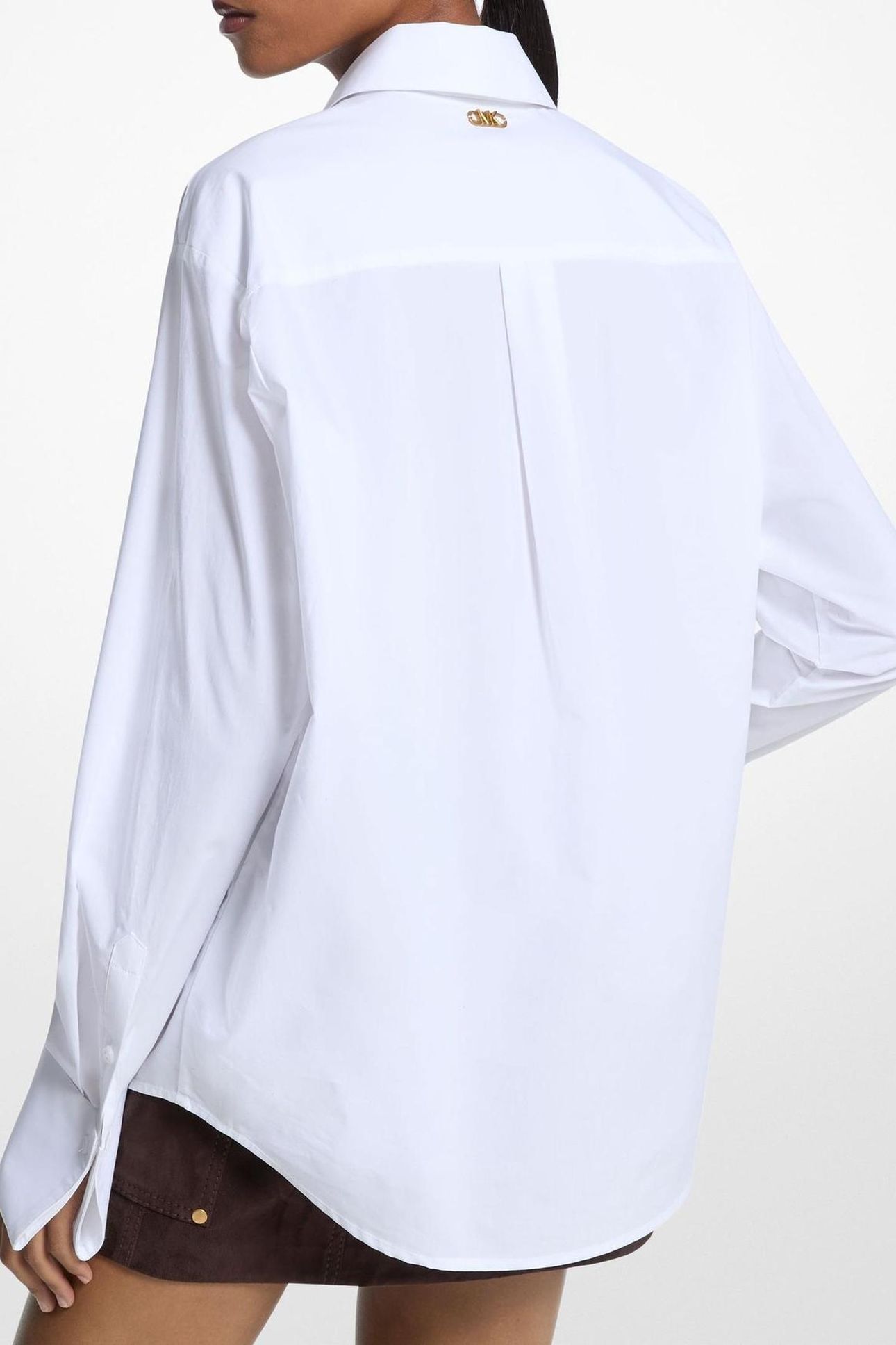 COTTON LS SHIRT WHITE 2