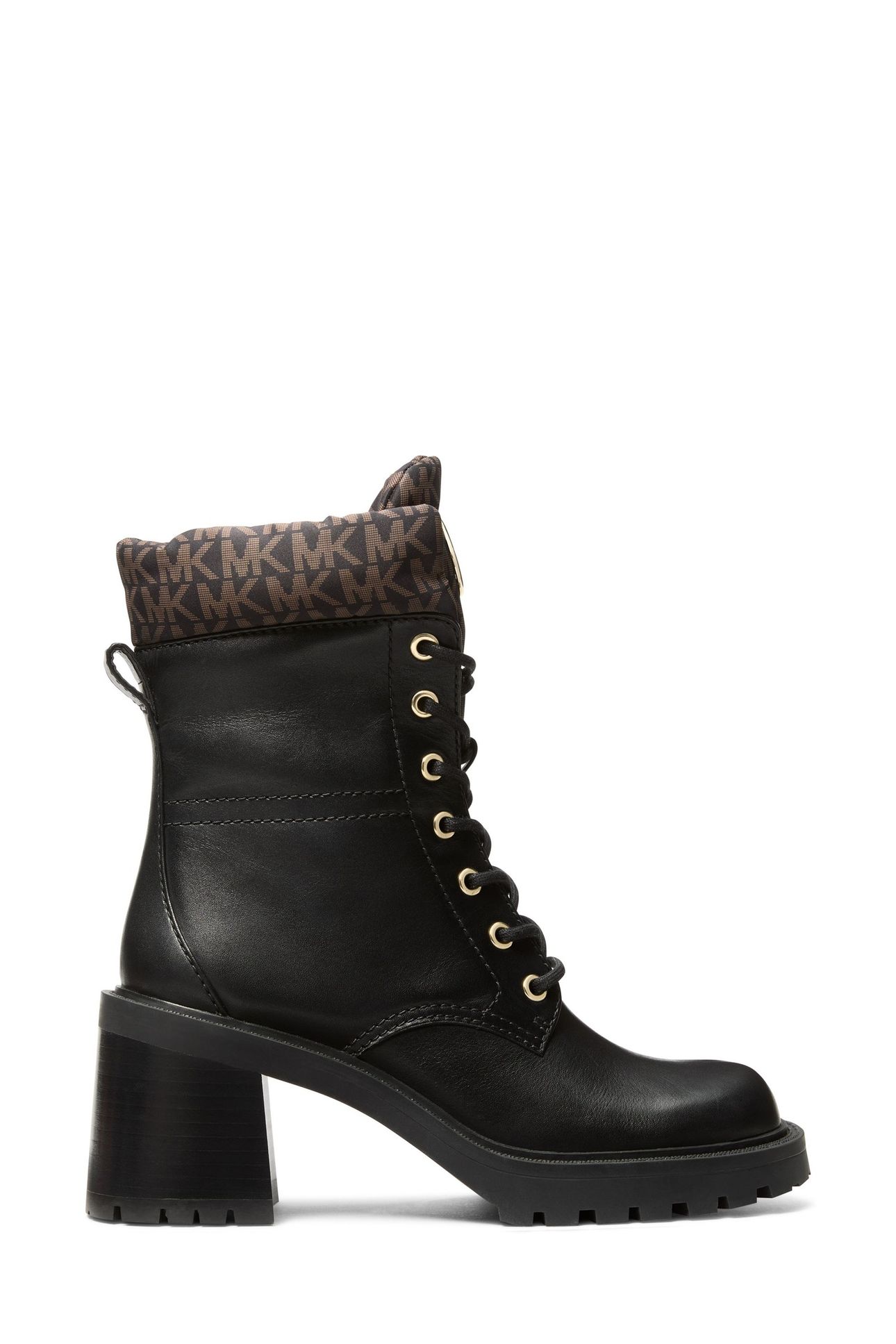 CADE HEELED BOOTIE BROWN/BLACK 1