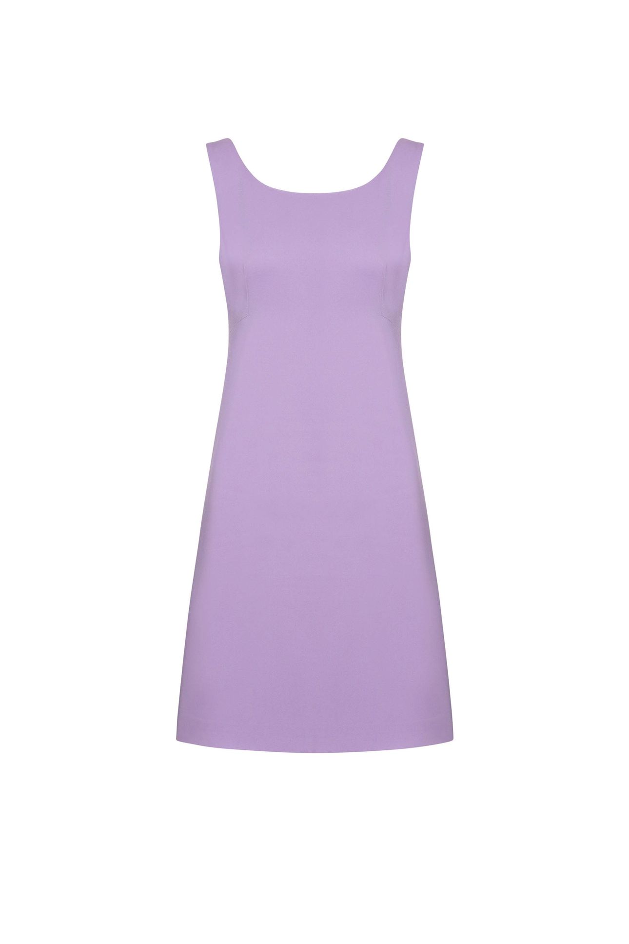 HEART BUTTONS CADY DRESS PURPLE 3