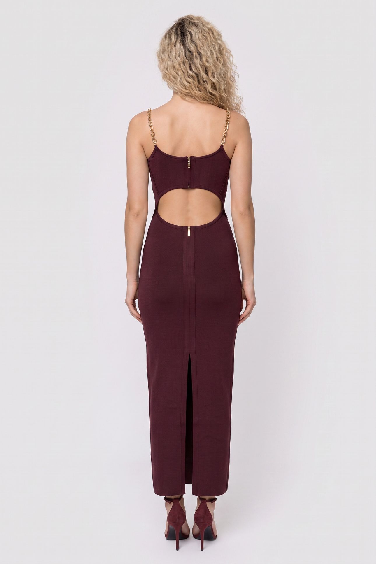 AISHA LONG DRESS BAN REGAL PLUM 2