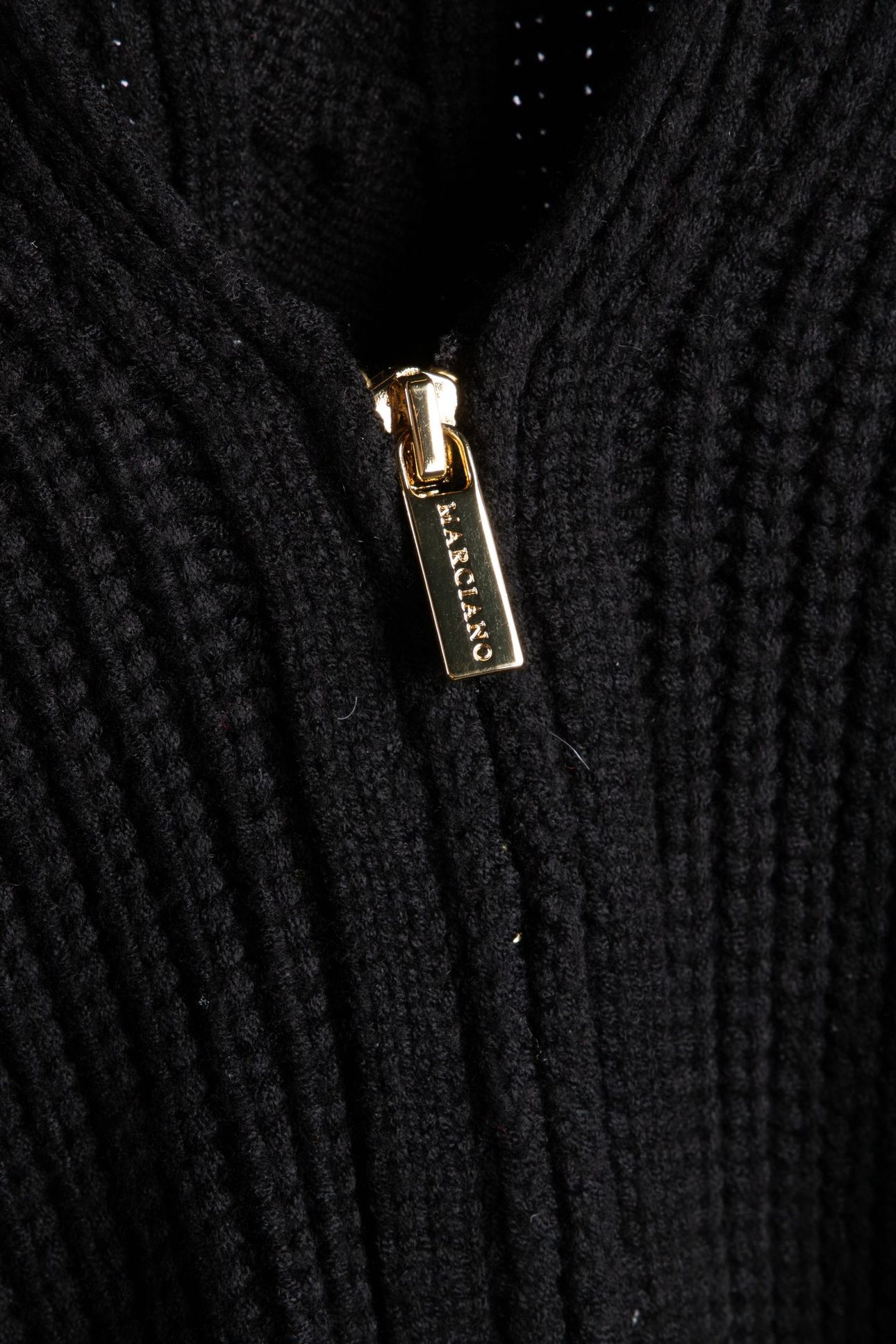 ADARA CABLE ZIPPED C JET BLACK A996 4