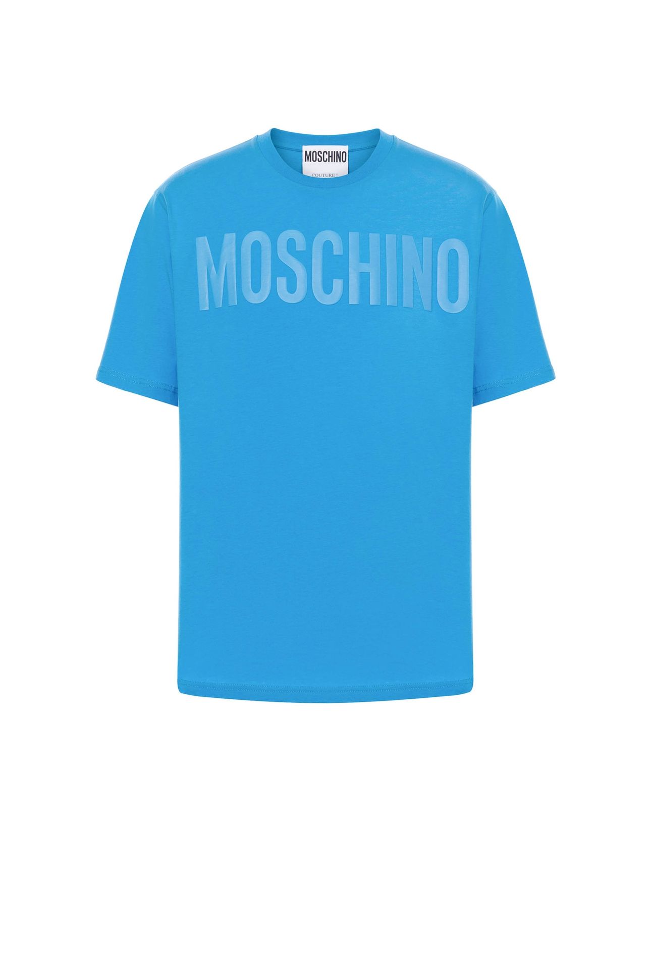 ORGANIC COTTON T-SHIRT WITH LOGO BLUE 3