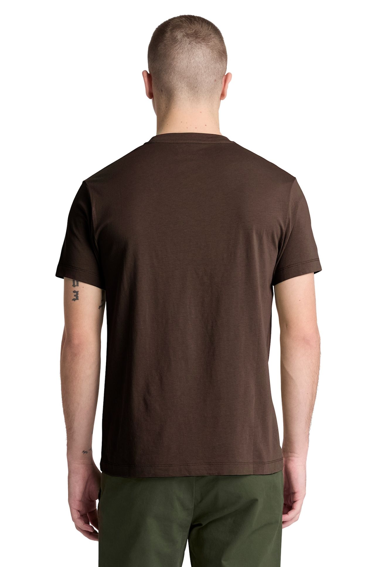 OYSTER RIVER CHEST LOGO SS TEE SLIM MOLE 2