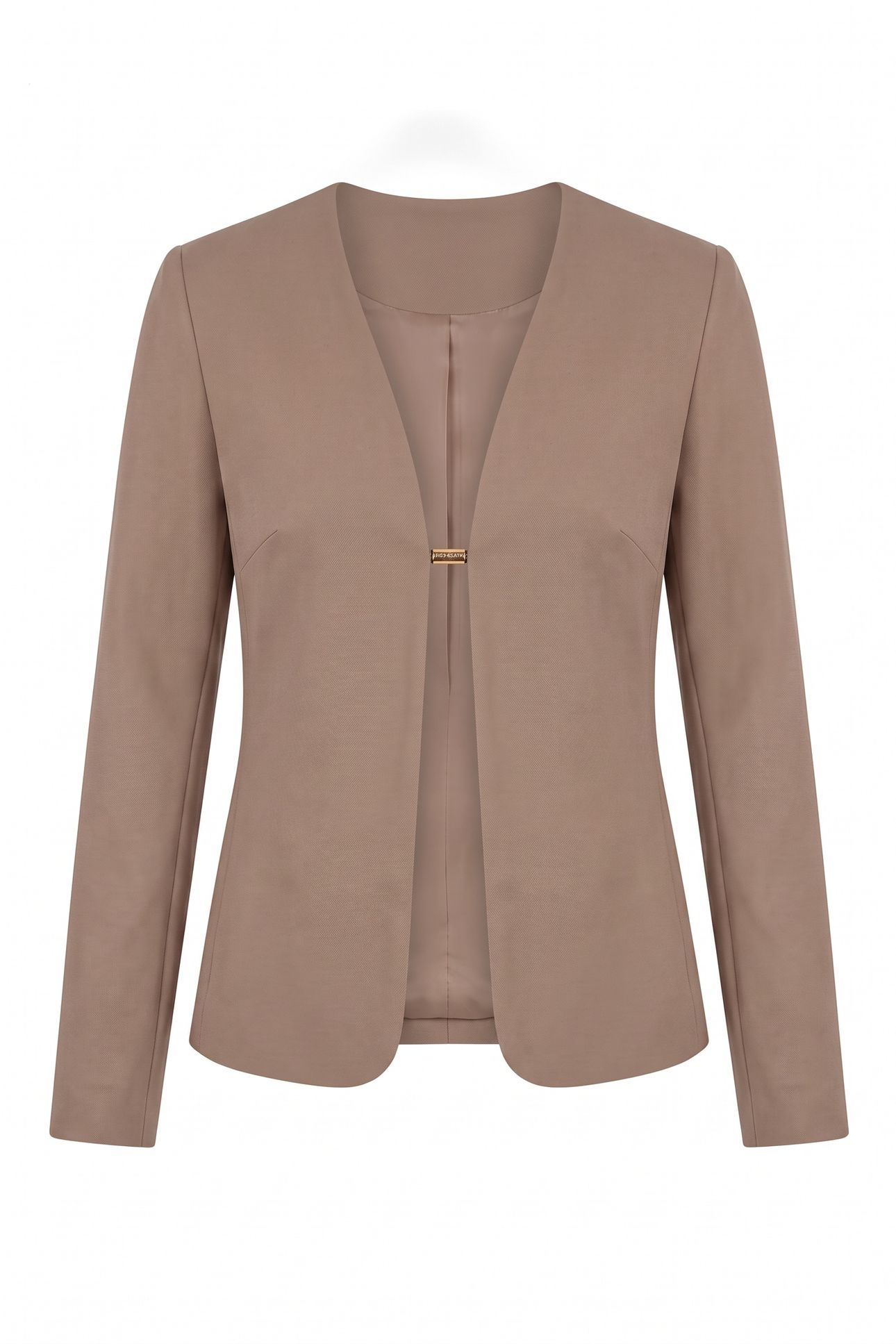 GWEN FRONT OPEN BLAZ BUFF TAUPE 3