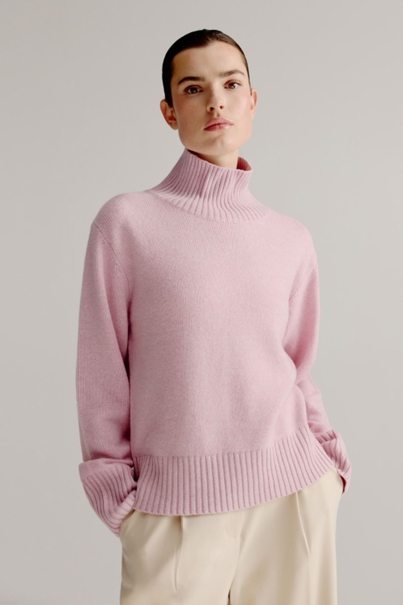 LENA SWEATER LIGHT PINK 2