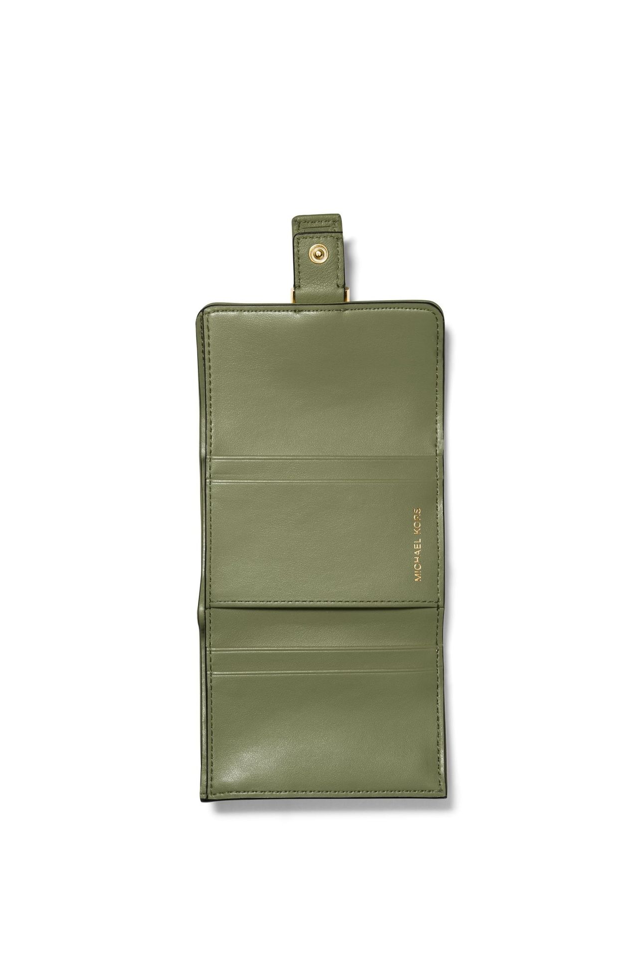 SMALL TRIFOLD WALLET SMOKEY OLIVE 3