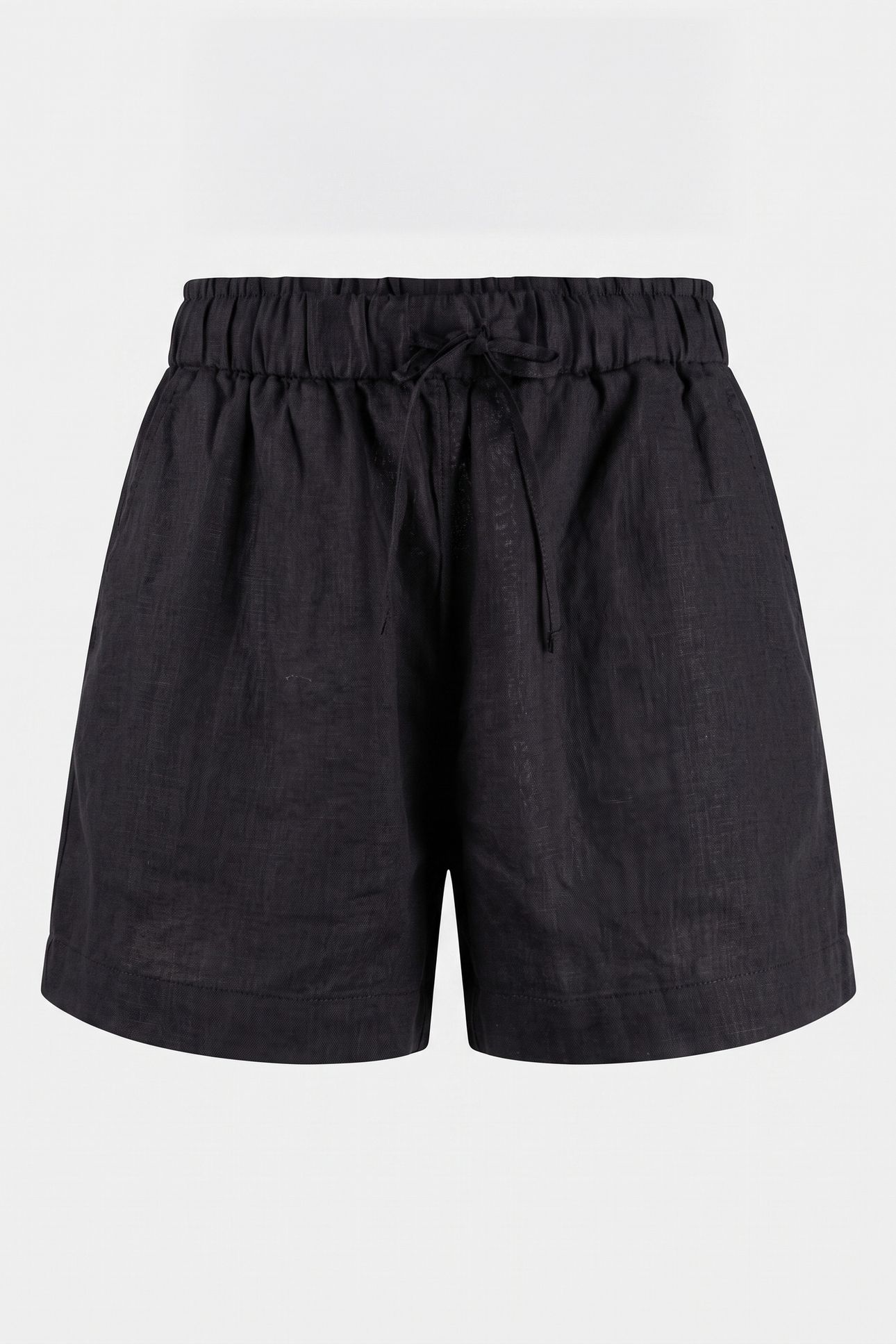 MAJLI LINEN SHORTS BLACK 3