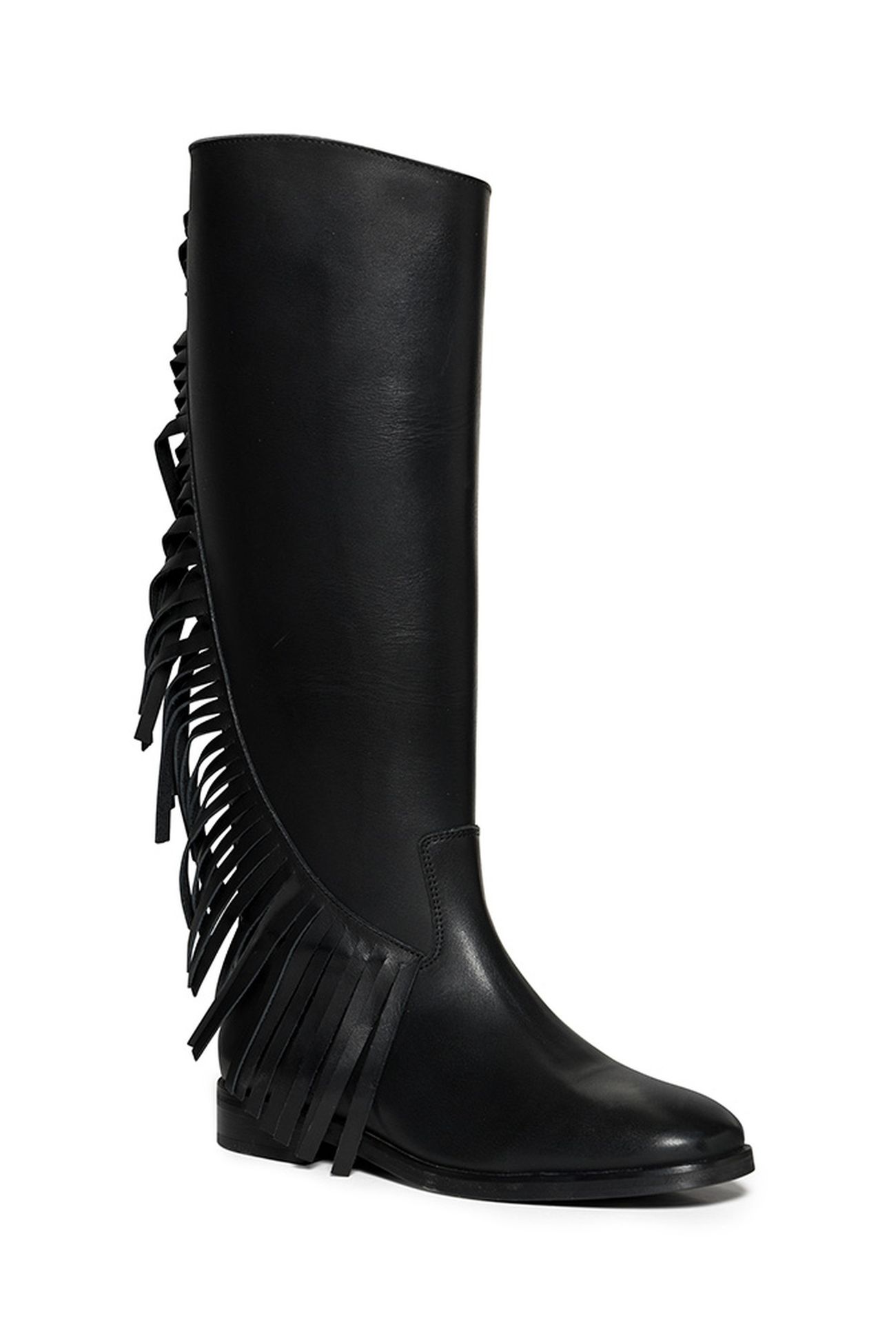 NIGELLA BOOTS BLACK LEATHER 2
