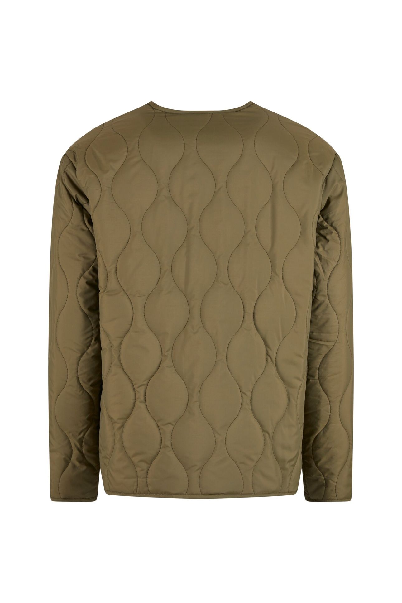 PADDED QUILTING JACKET OLIVE 4