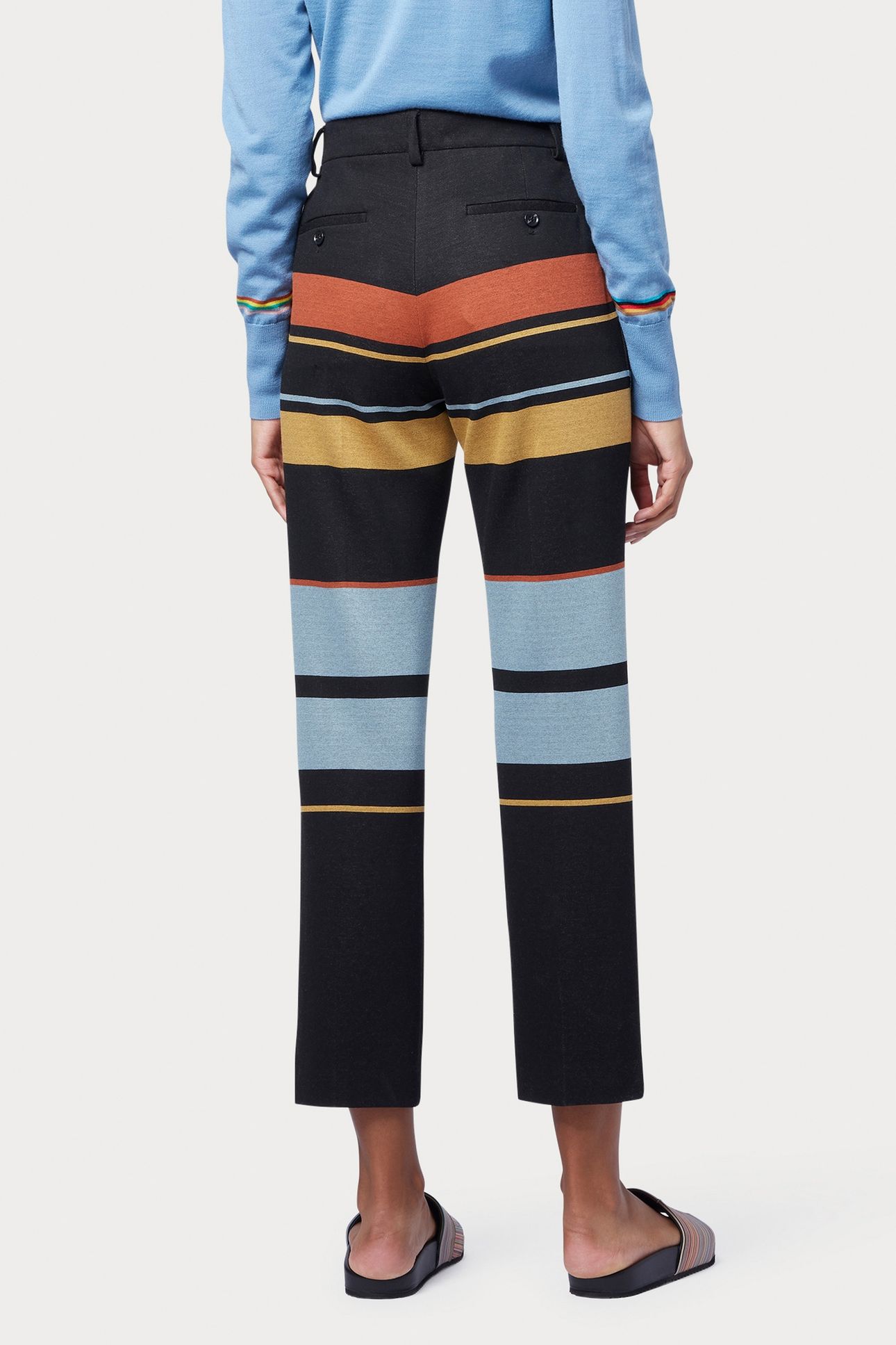 WOMENS TROUSERS NAVY 2
