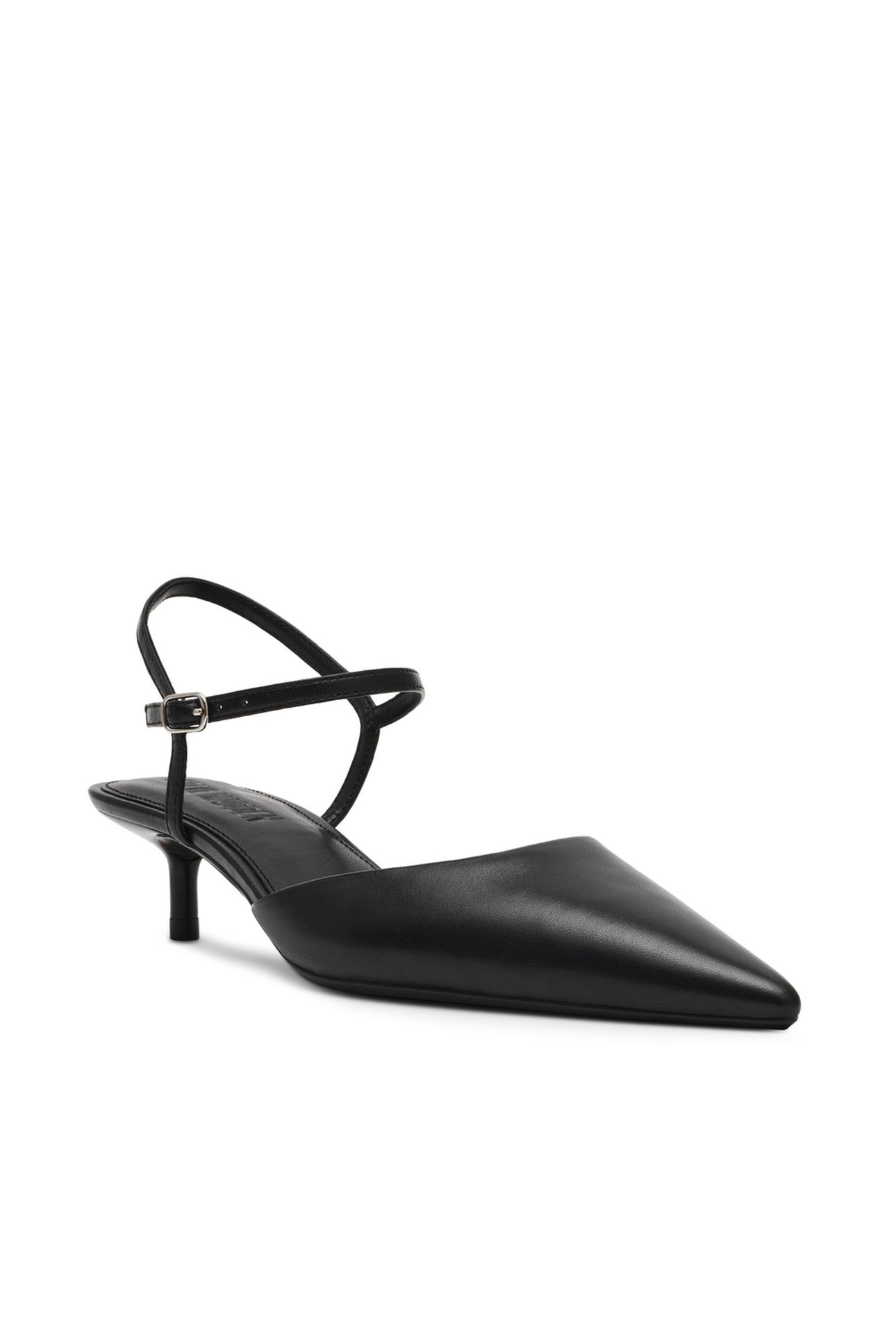 ADELAIDE PUMPS BLACK LEATHER 3