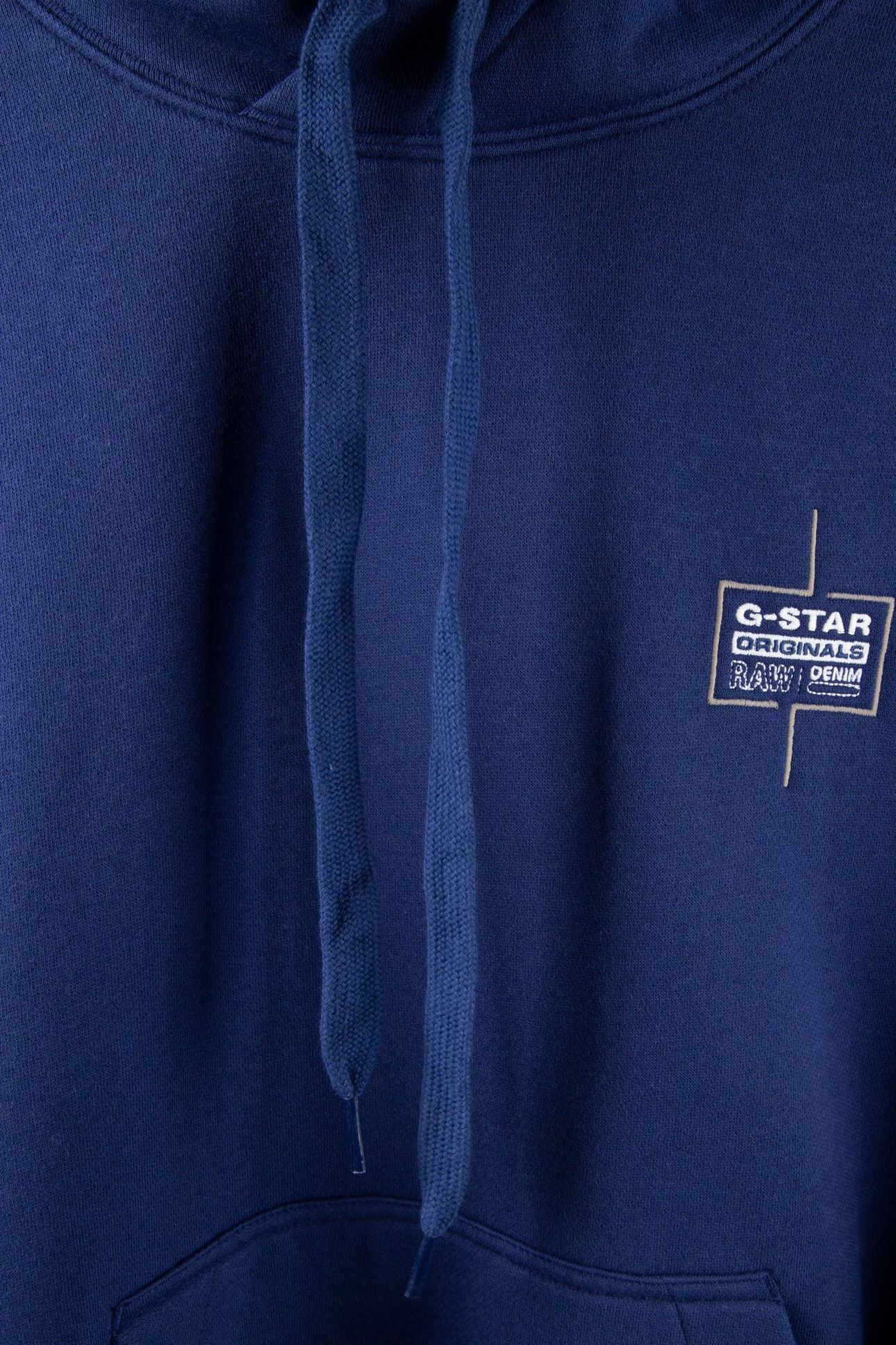 LOGO HOODED SWEATER BALLPEN BLUE 4