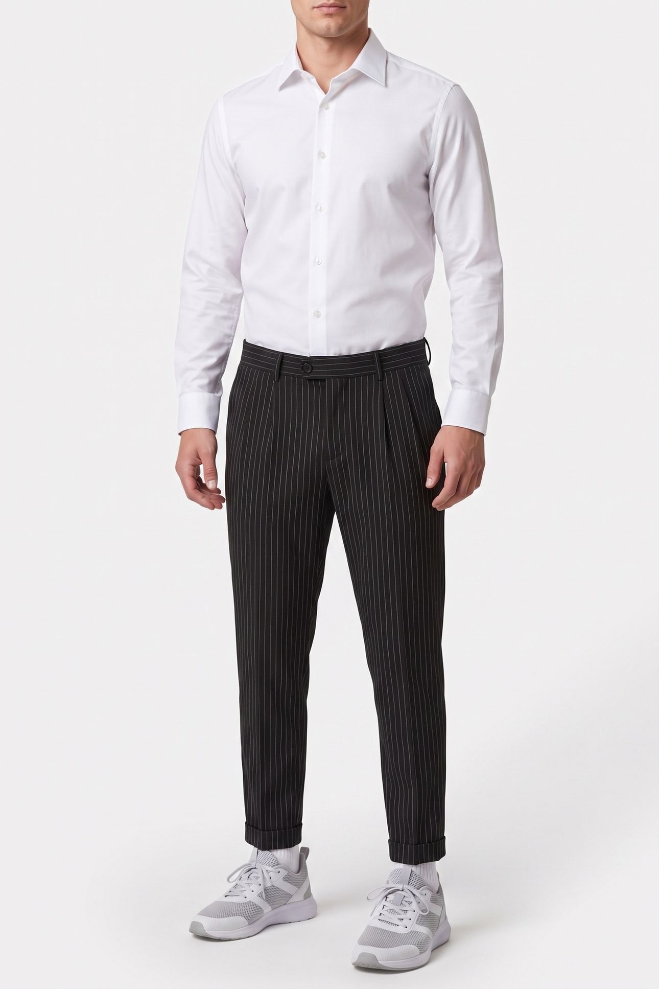 MORTE TROUSER BLACK/GREY 1