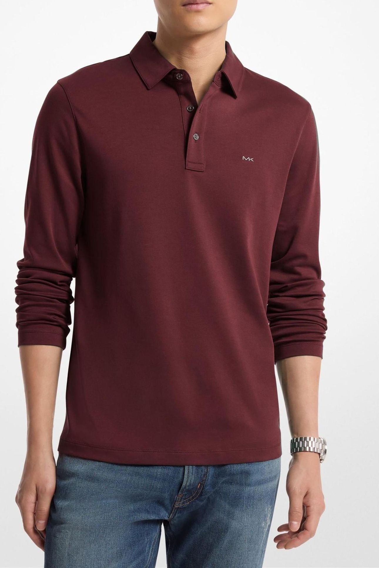 LS SLEEK MK POLO OXBLOOD 1
