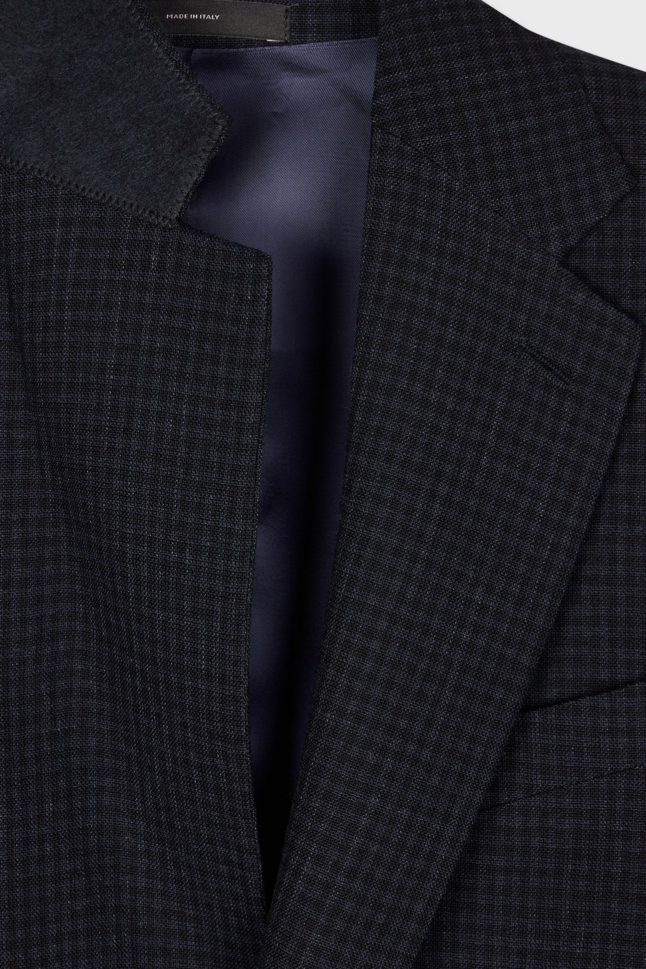 MENS TAILORED FIT 2 BUTTON JACKET VERY DARK NAVY 10