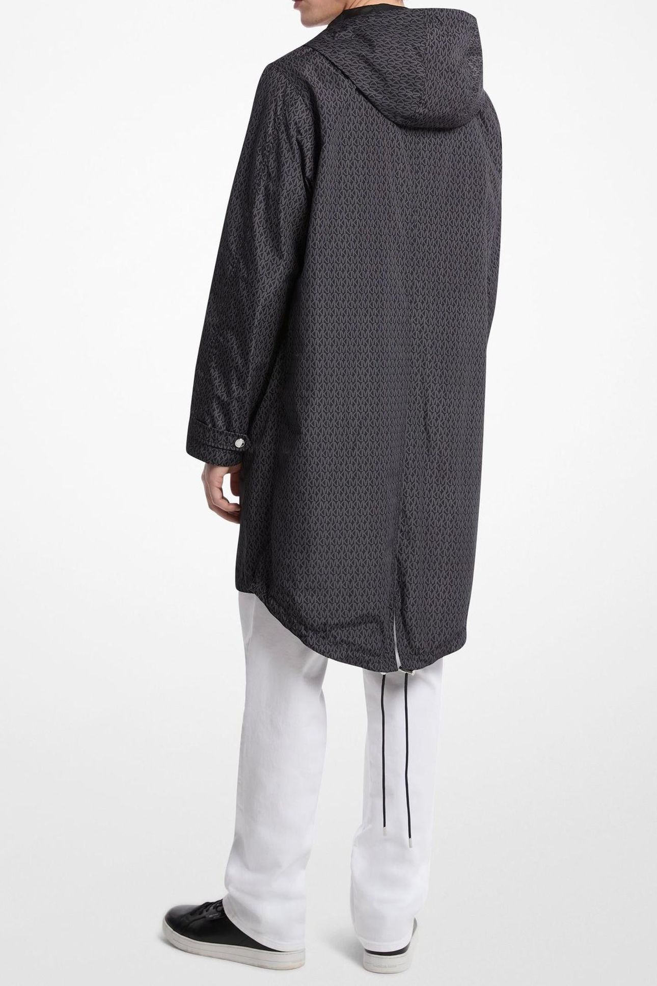 SIGNATURE REVERSIBLE ANORAK BLACK CONCRETE 2
