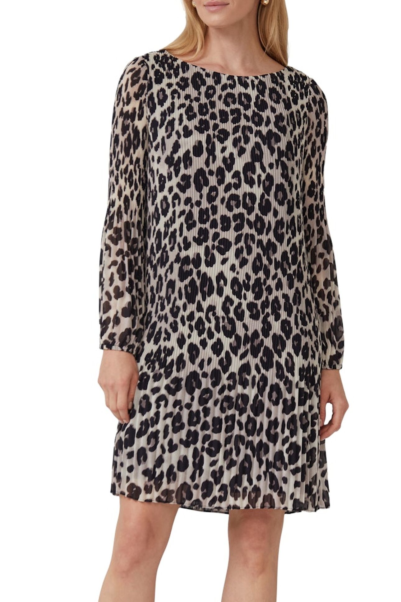 S.OLIVER DRESSES GREY/BLACK 1