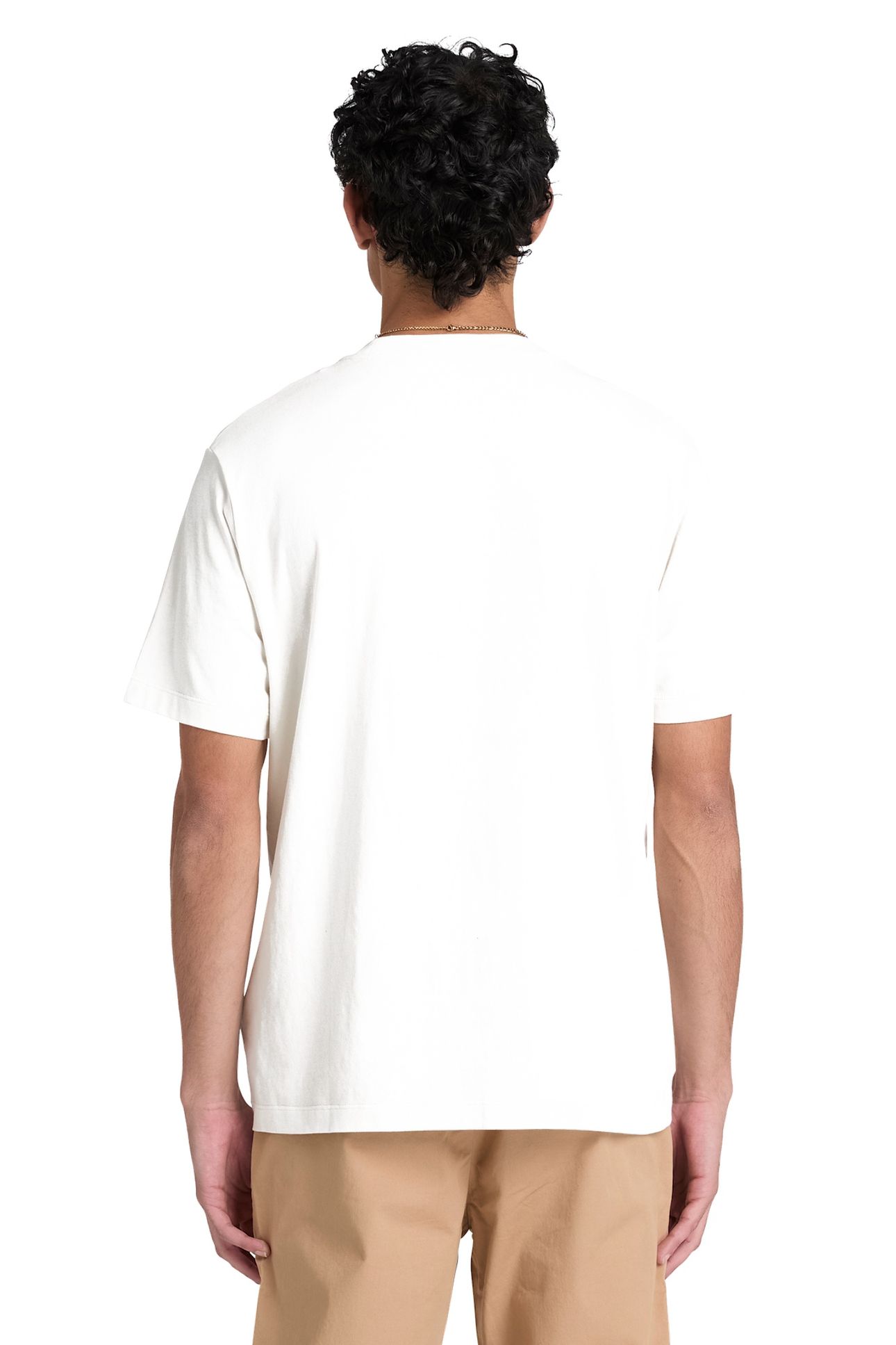 OYSTER RIVER CHEST LOGO SS TEE REG VINTAGE WHITE 2