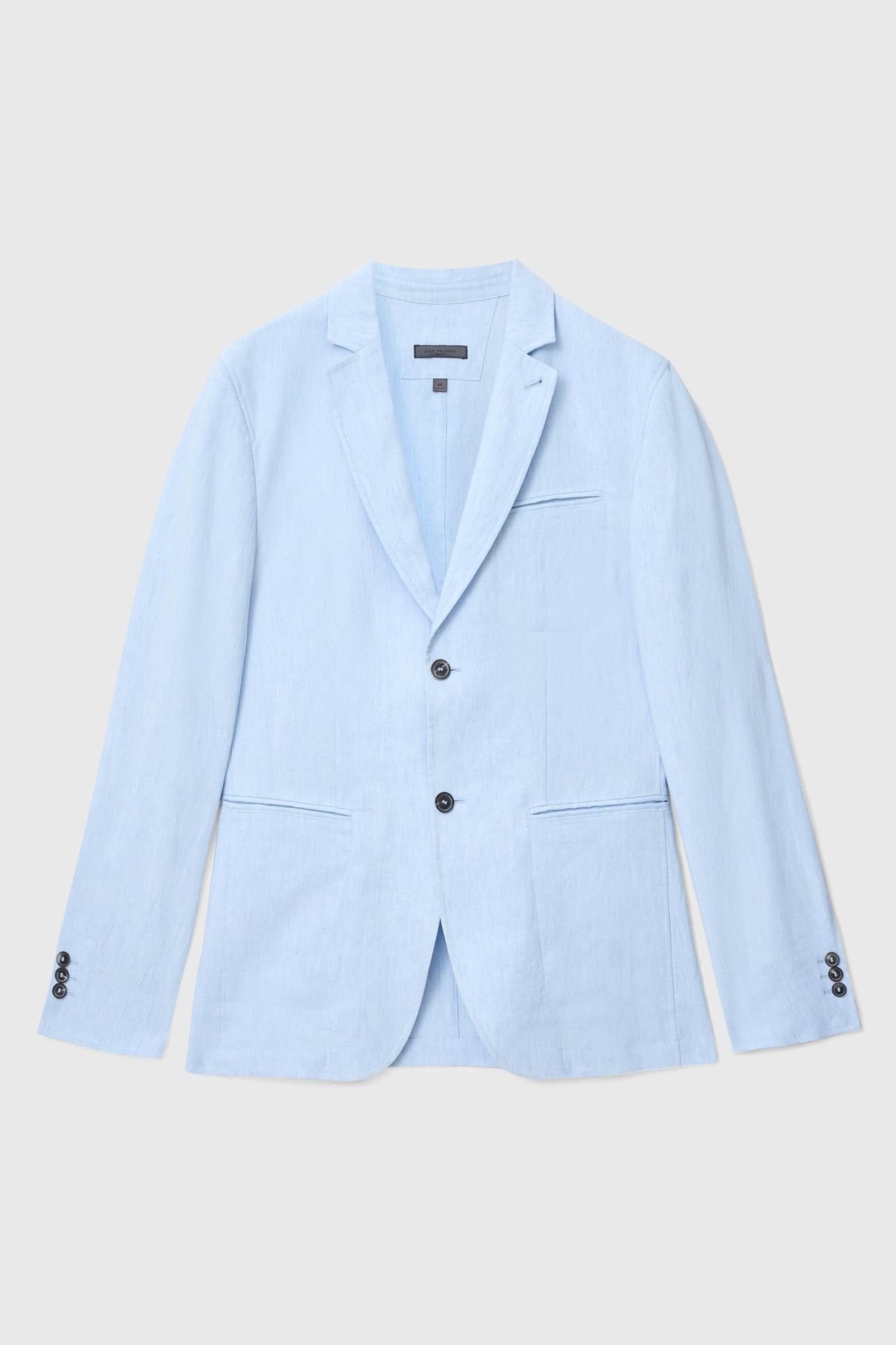 ALLEN JACKET - SLIM FIT NOTCH LAPEL JACK STEEL BLUE 2