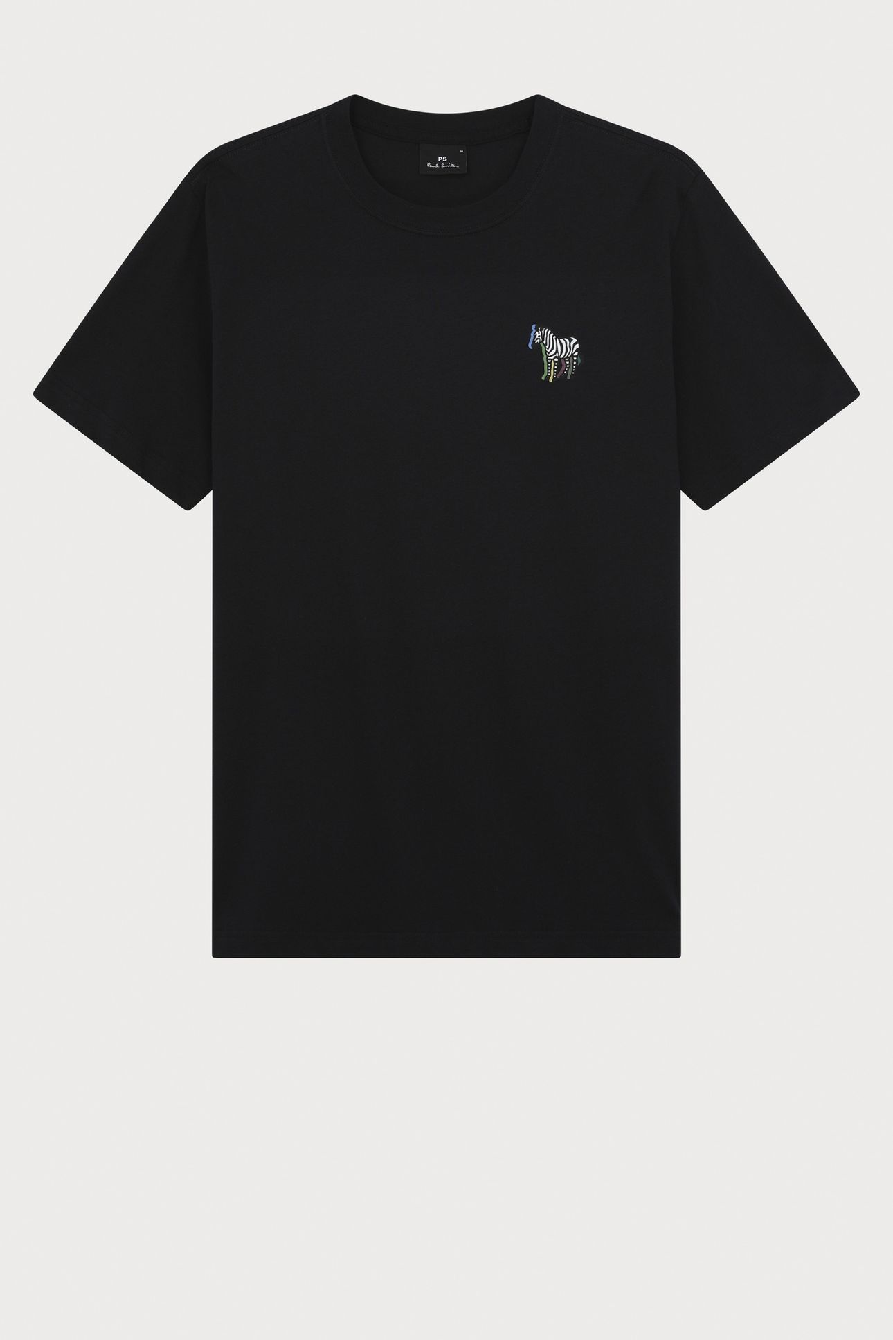 MENS REG FIT SS T SHIRT ZEBRA PUFF VERY DARK NAVY 1