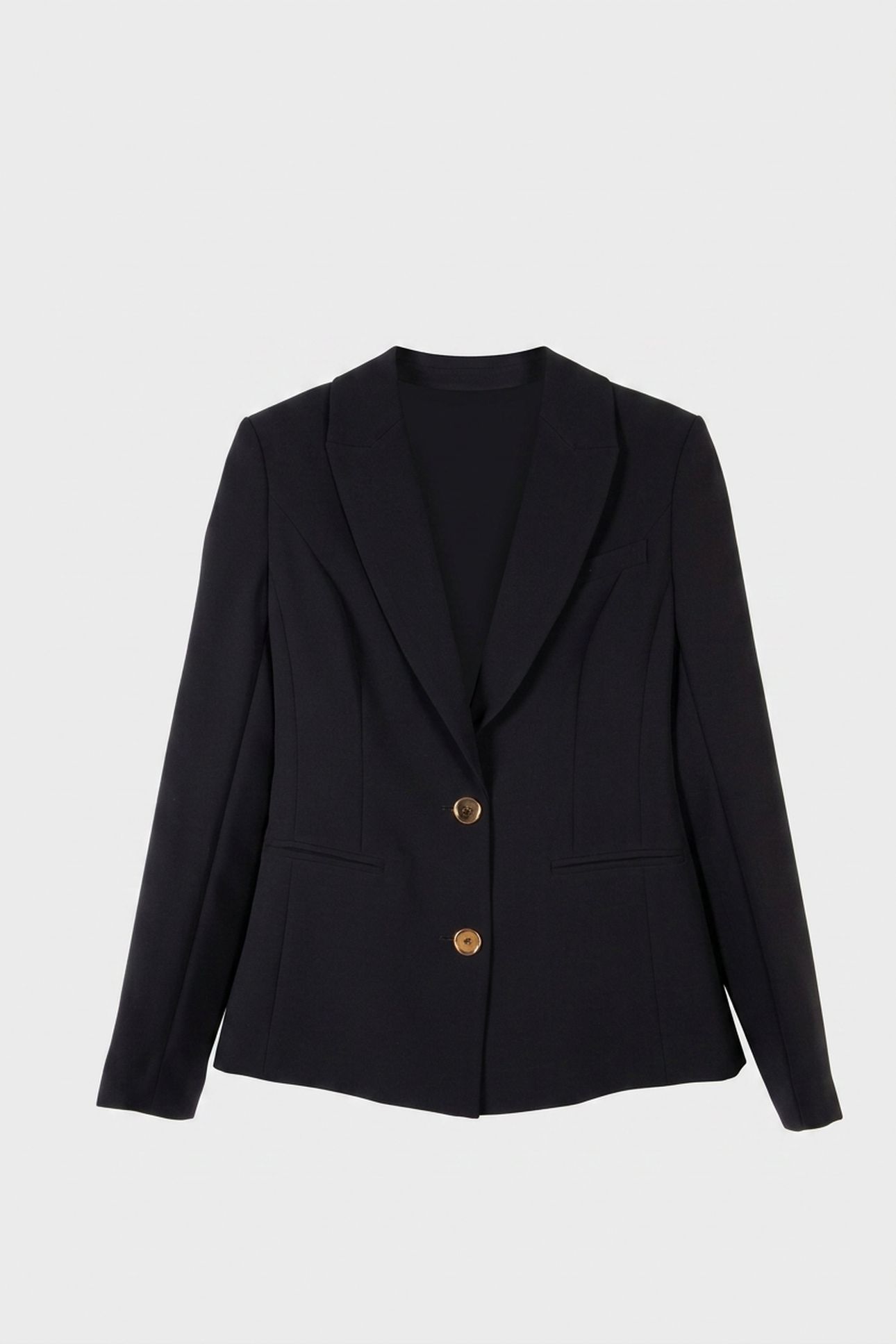 ELLA FITTED BLAZER JET BLACK A996 3
