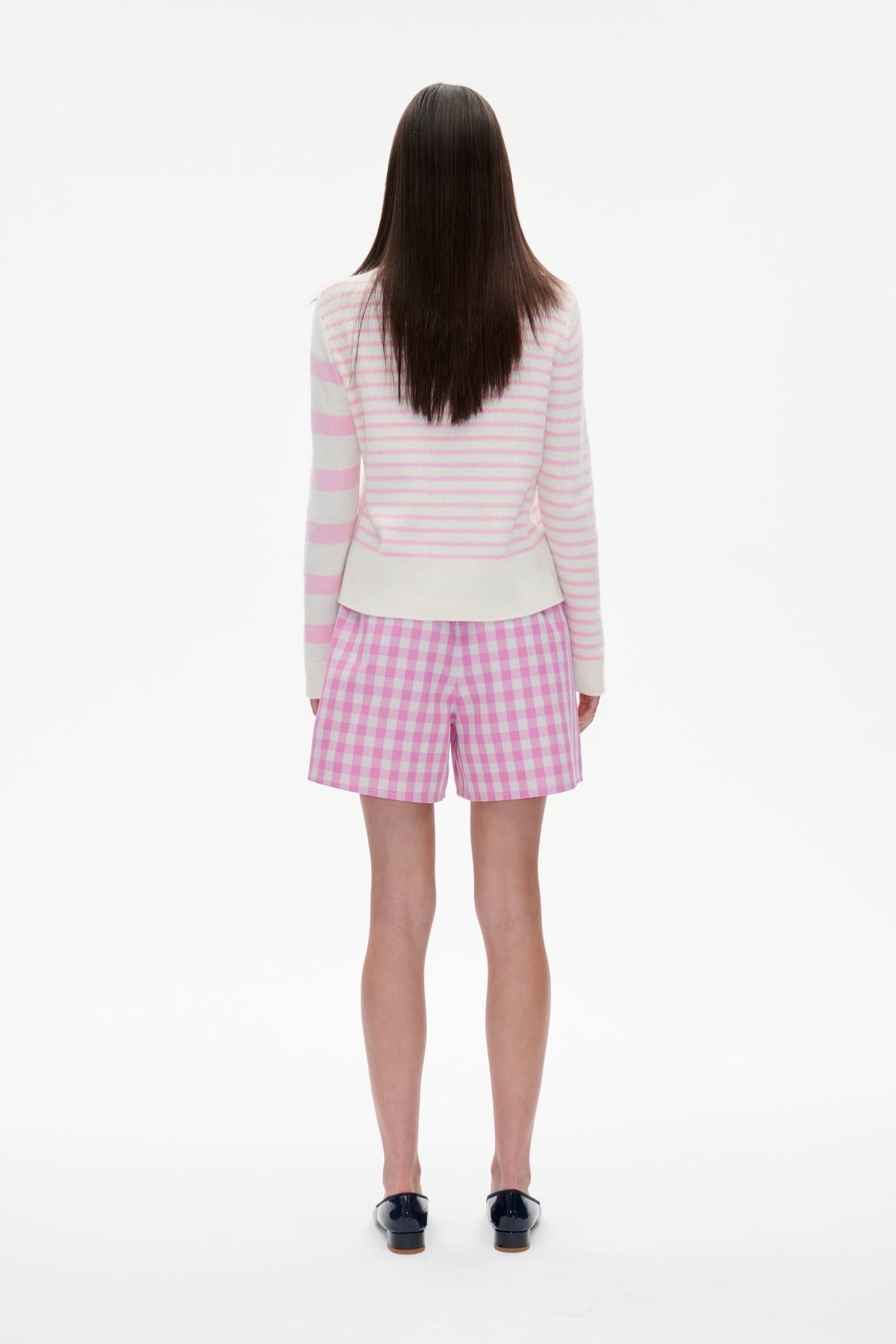 NANNETT PANTS PINK COPENHAGEN CHECK 2