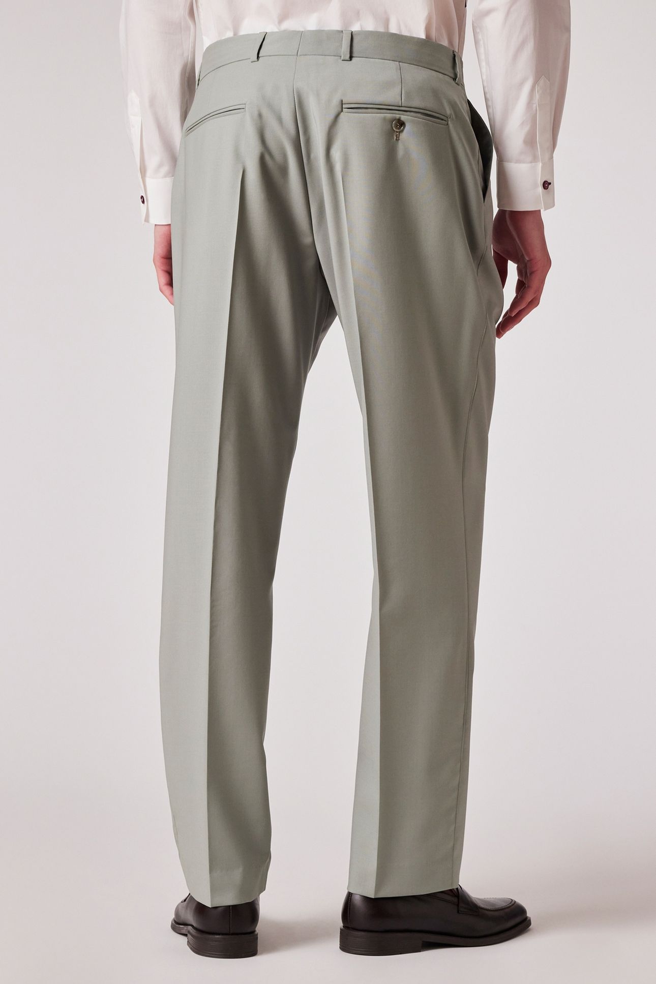 MENS TROUSER LT GREYISH GREEN 6