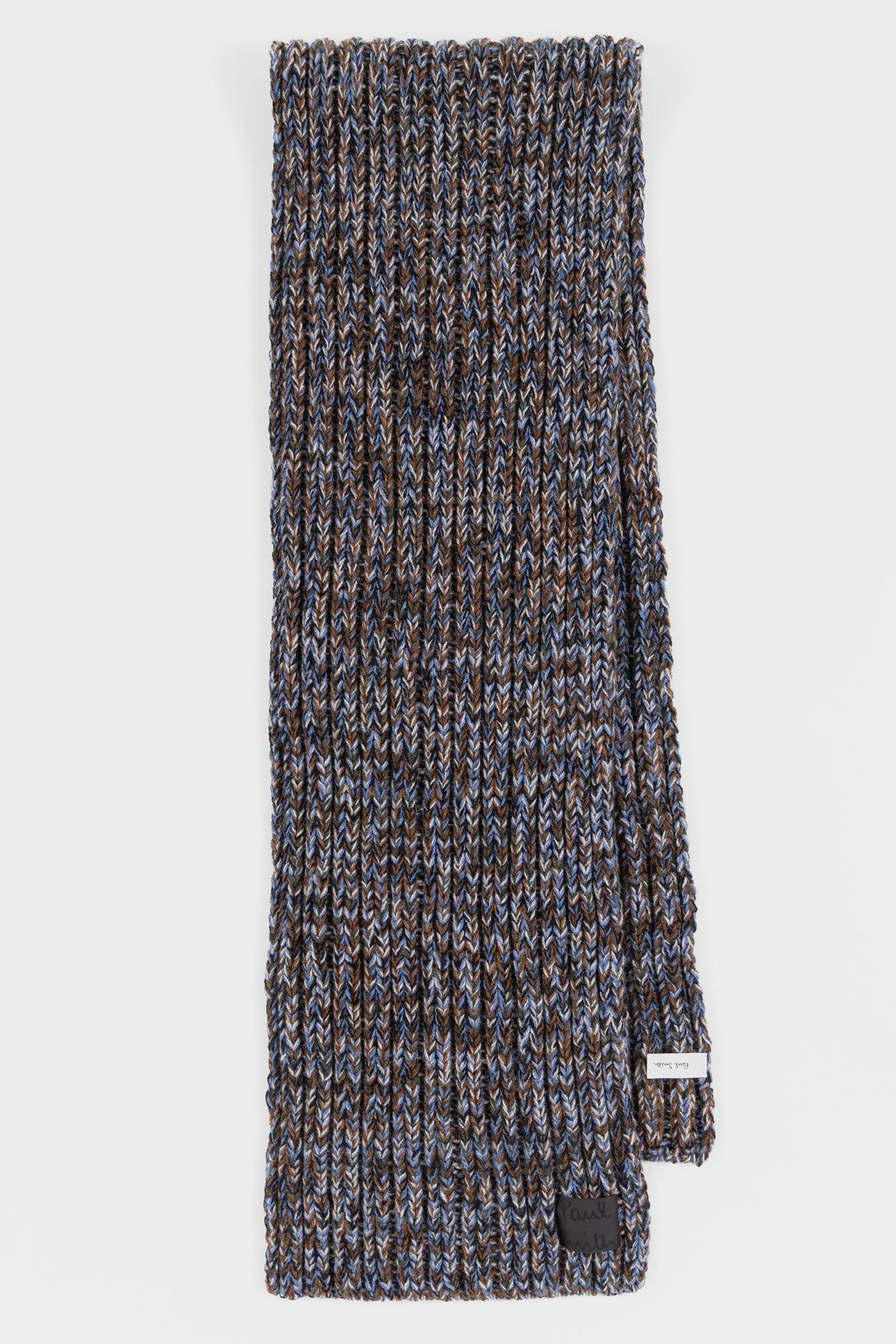 MEN SCARF CHUNKY TWISTED SLATE 5