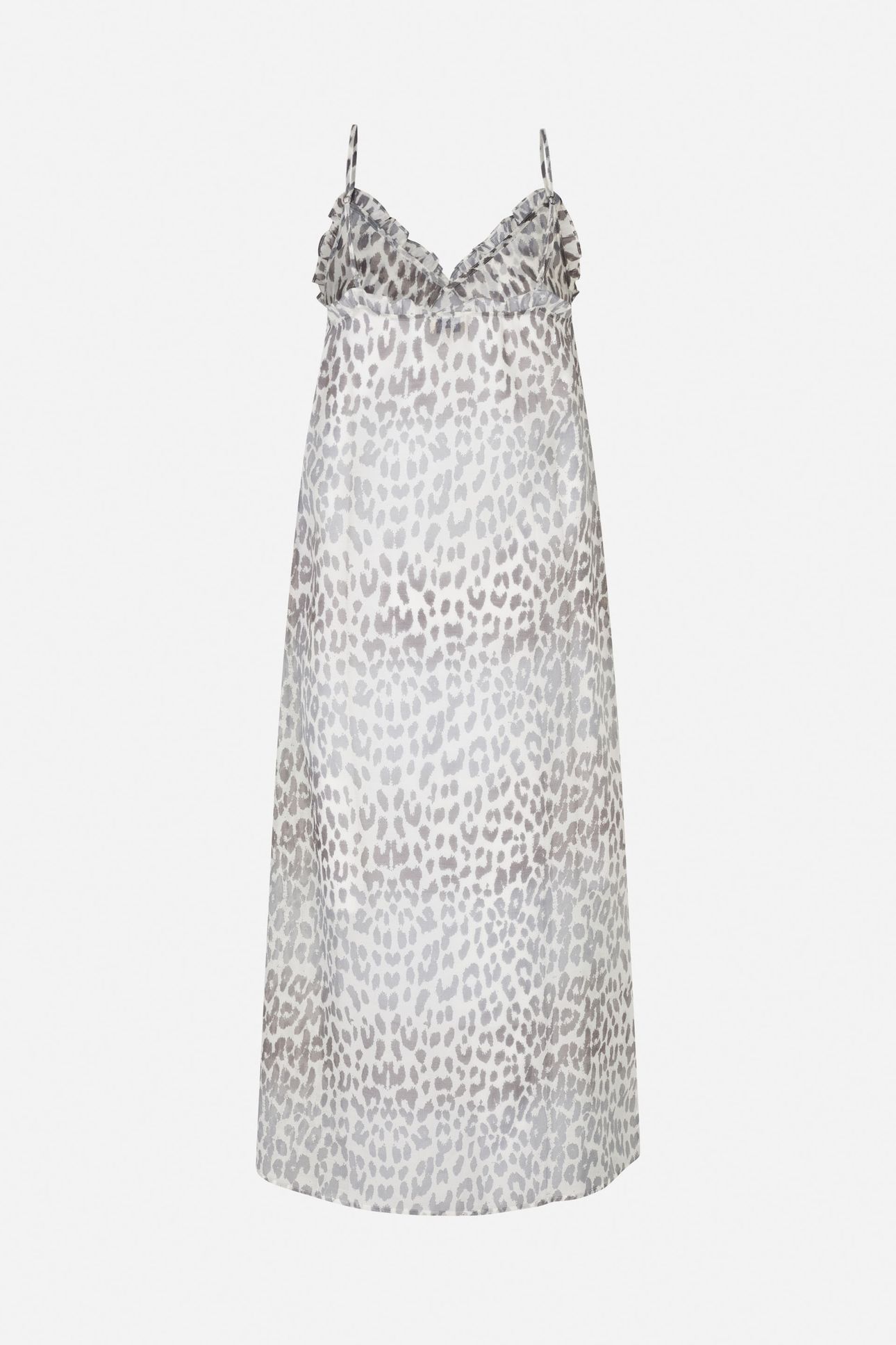 ALVINE DRESS GREY OFFICE LEOPARD 4