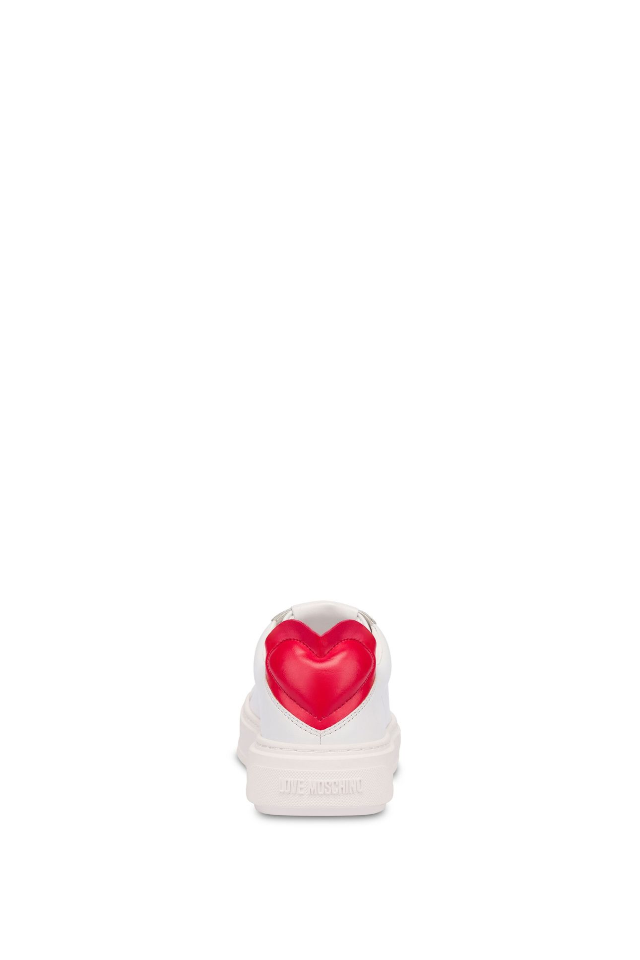 NAPPA LEATHER AND LAMBSKIN SNEAKERS WHITE 4